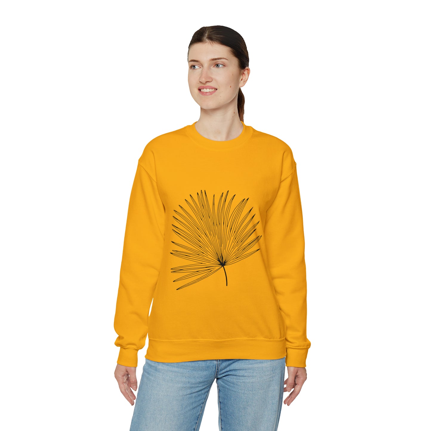 Palm Leaf Unisex Crewneck Sweatshirt