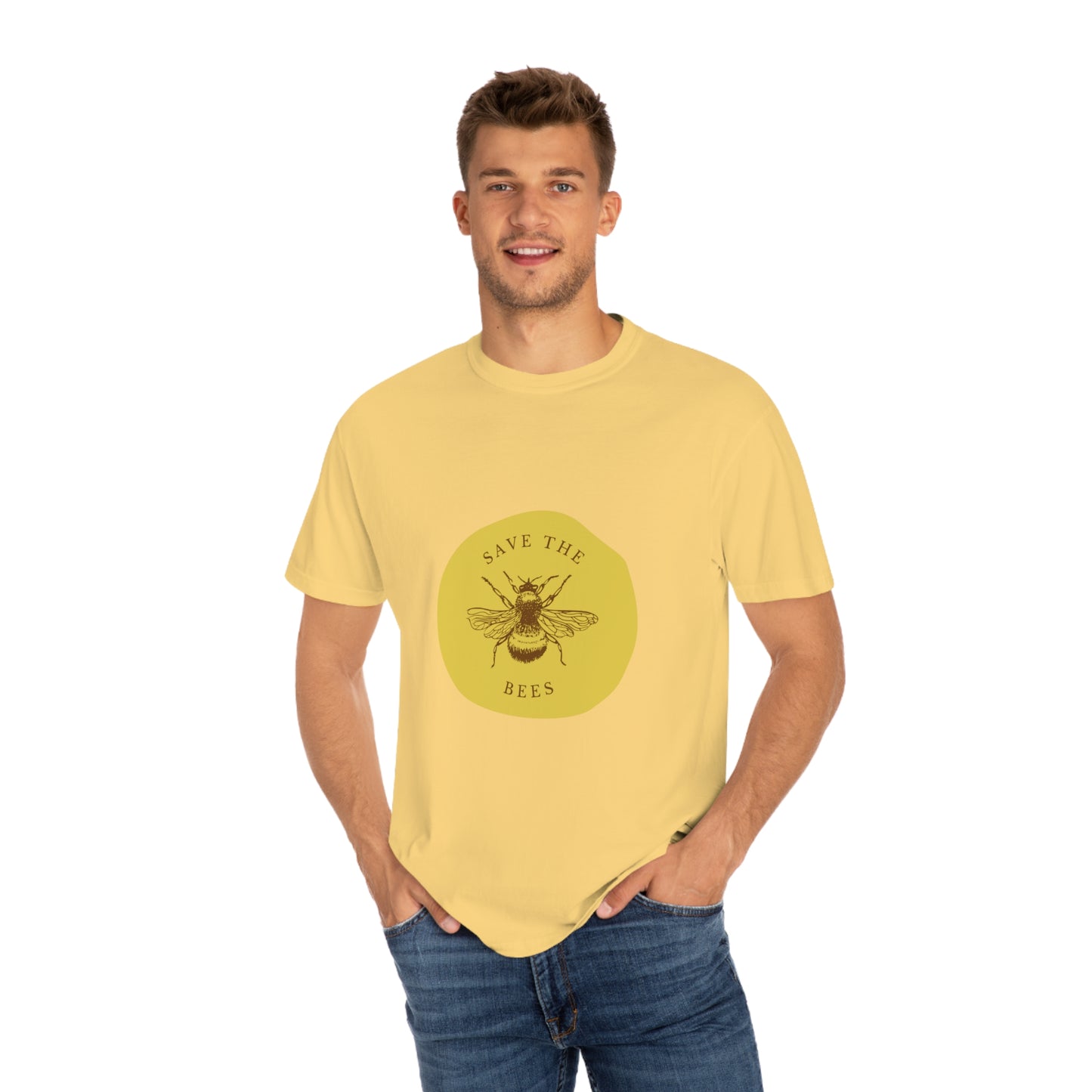 Save The Bees Unisex Garment-Dyed T-shirt