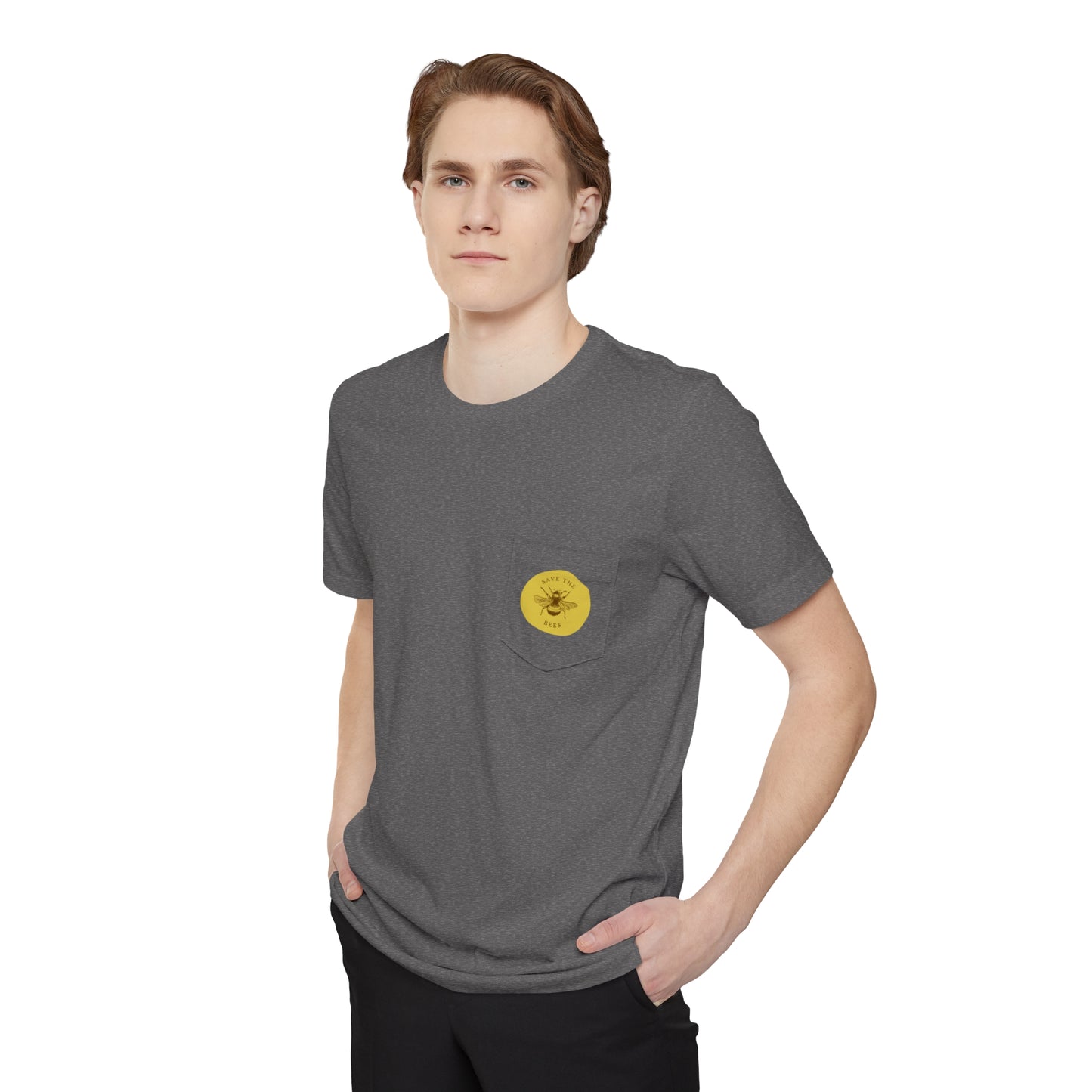 Save The Bees Unisex Pocket Tee