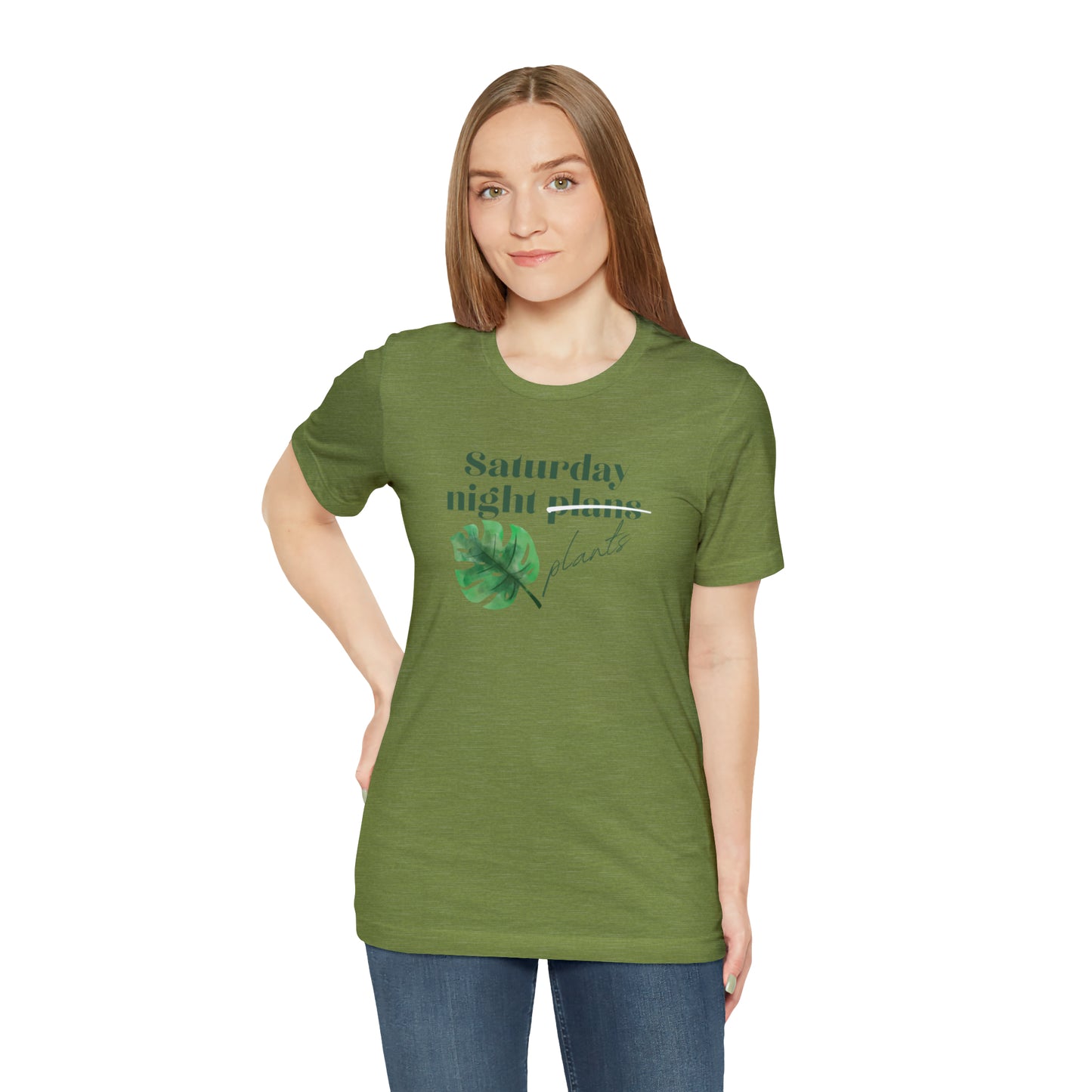 Saturday Night Plants Unisex Jersey Short Sleeve