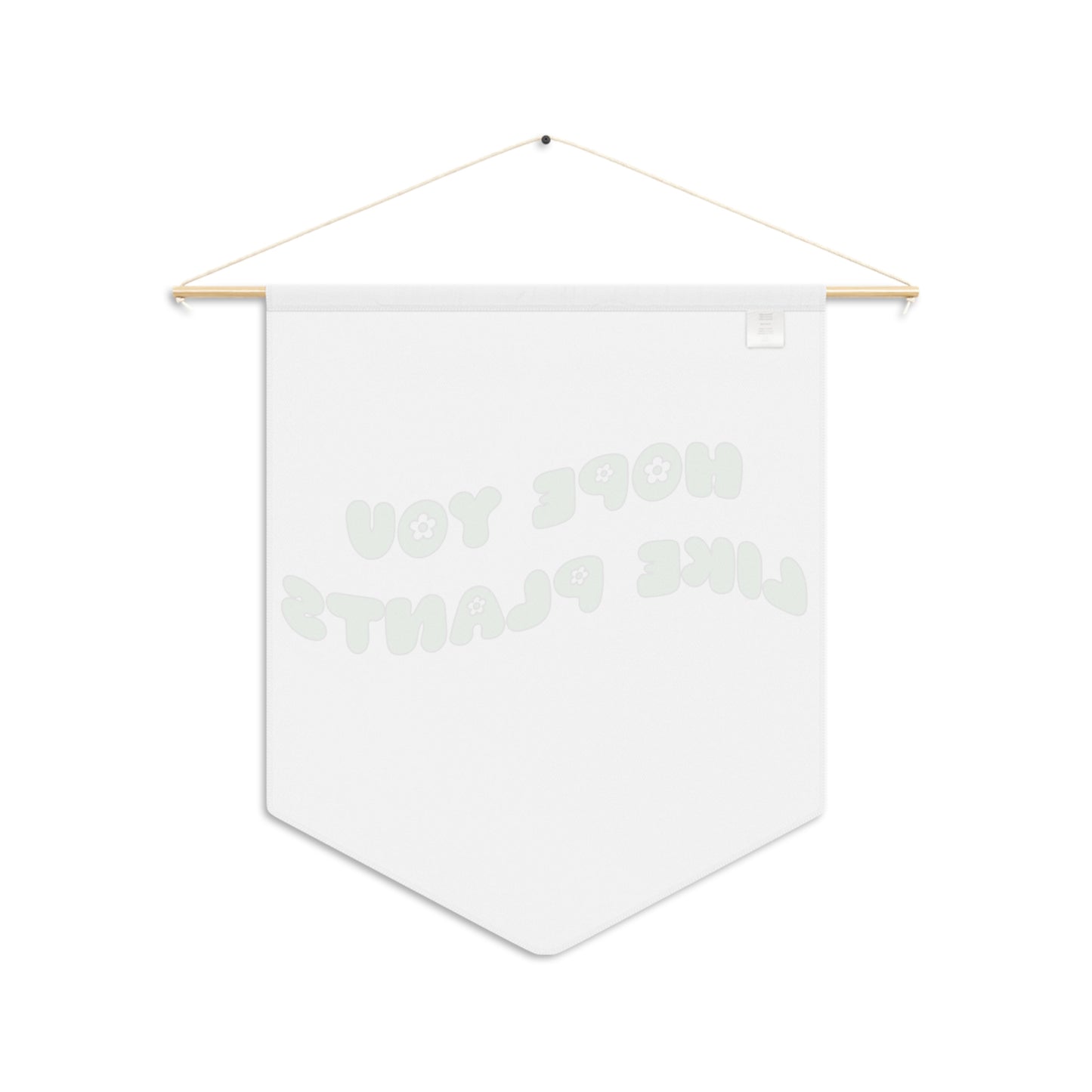 Hope You Like Plants Pennant