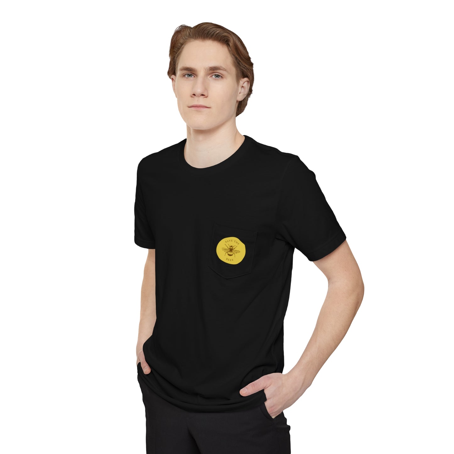 Save The Bees Unisex Pocket Tee