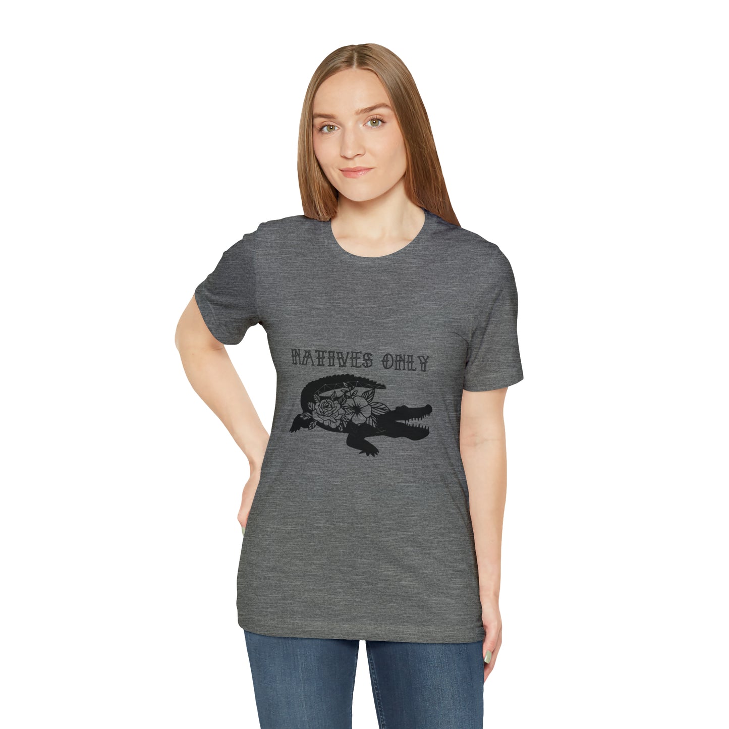 Natives Only Alligator Unisex Jersey Tee