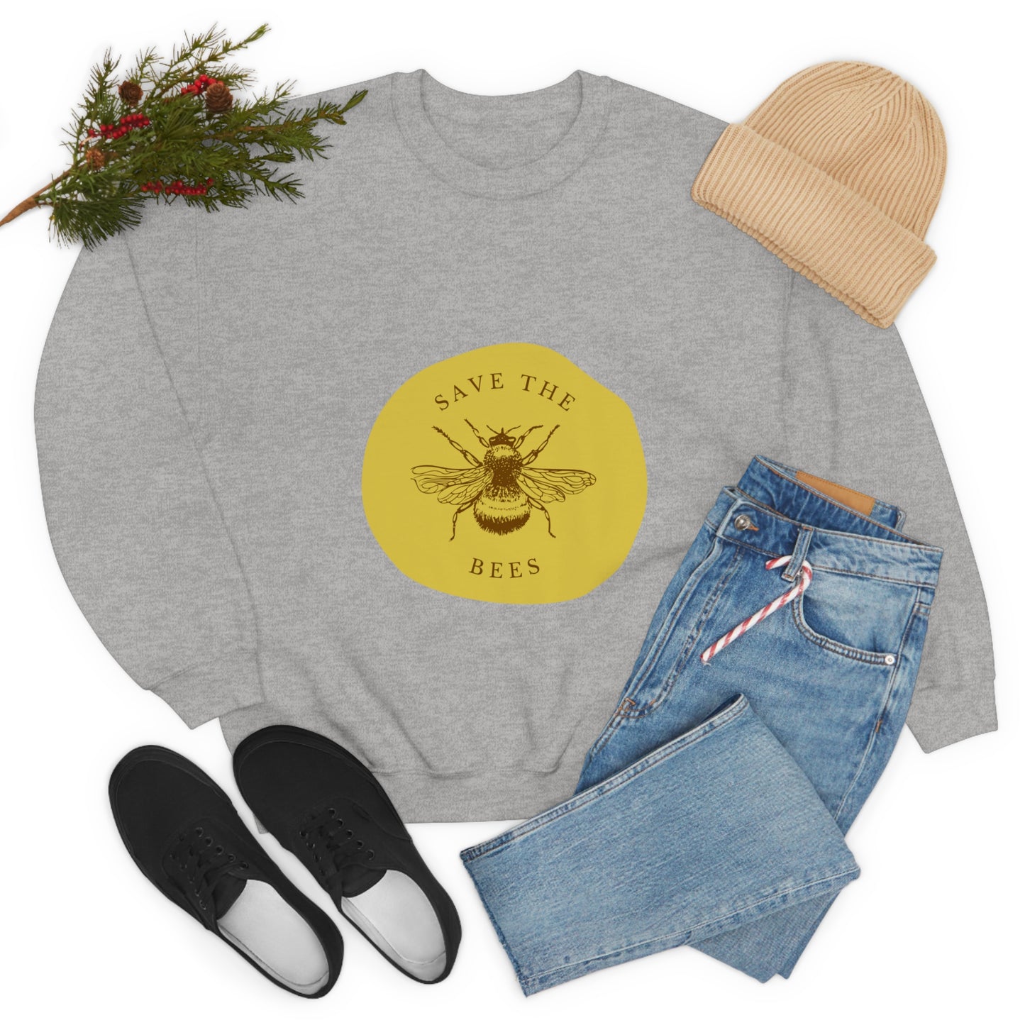 Save The Bees Unisex Crewneck