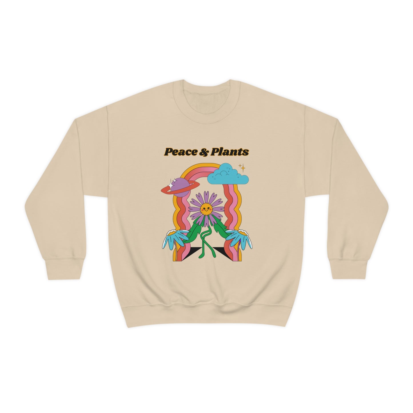 Peace & Plants Unisex Crewneck