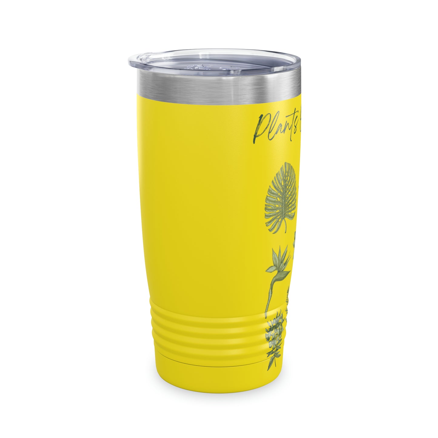 Plants Over People Ringneck Tumbler, 20oz