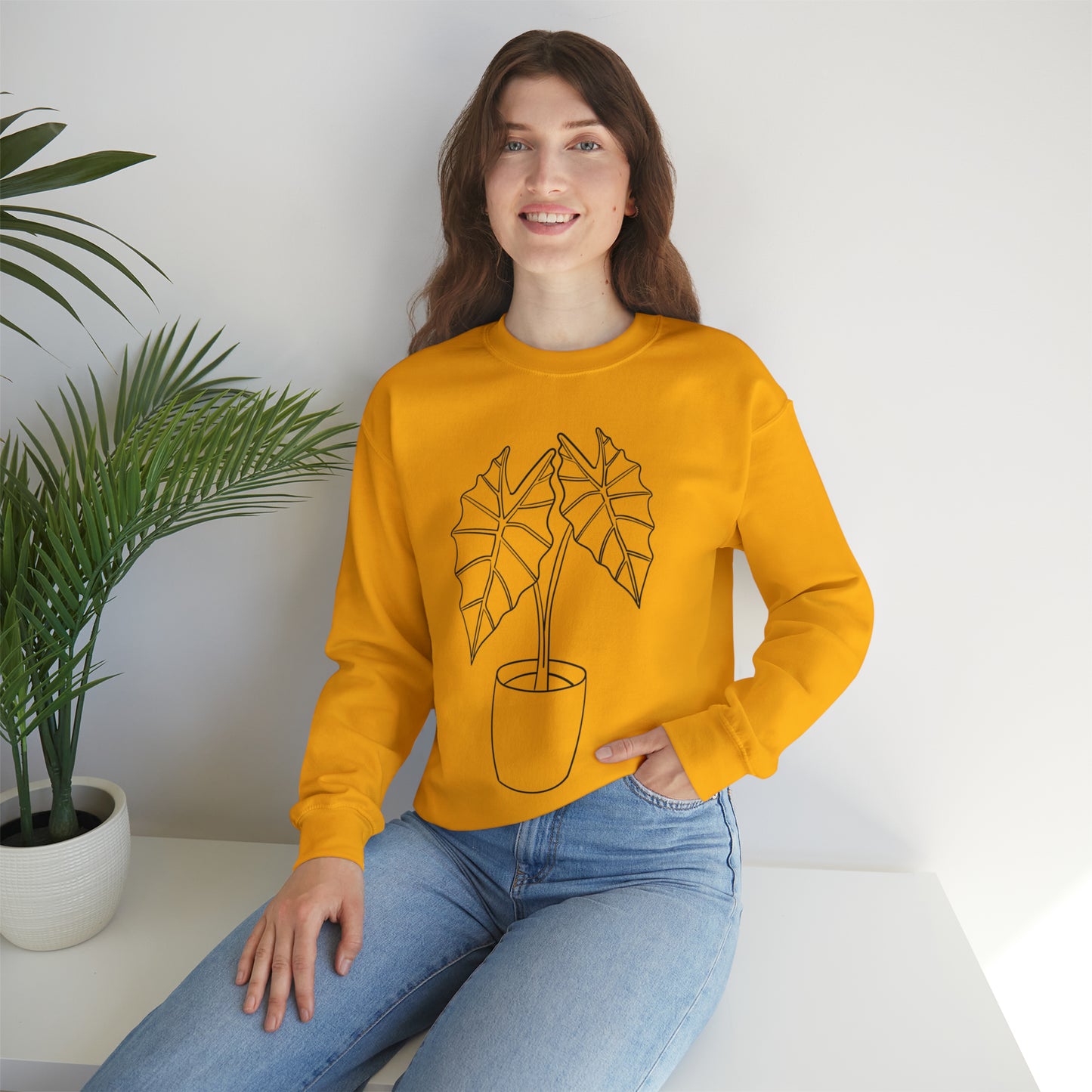 Alocasia Unisex Crewneck Sweatshirt