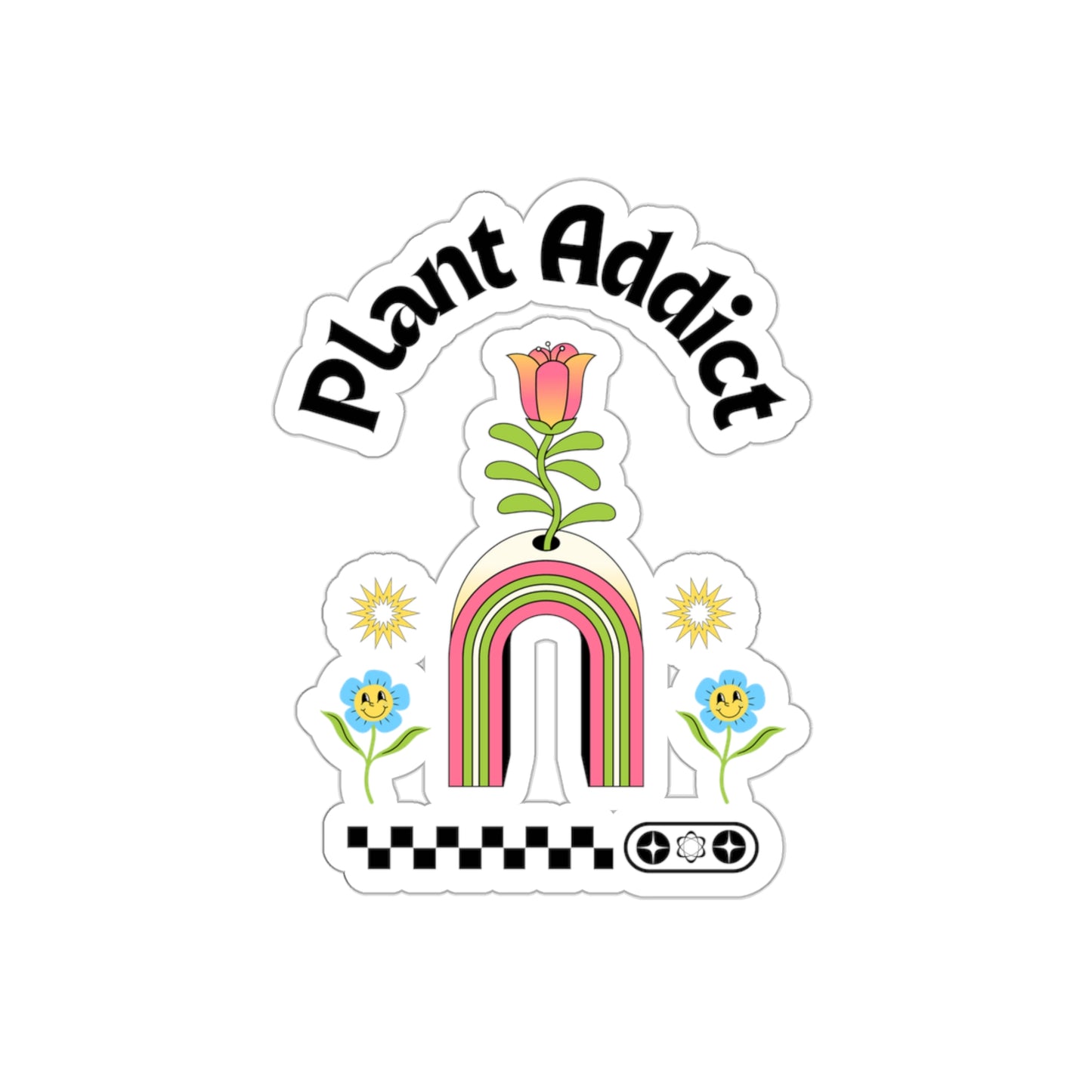 Plant Addict Stickers