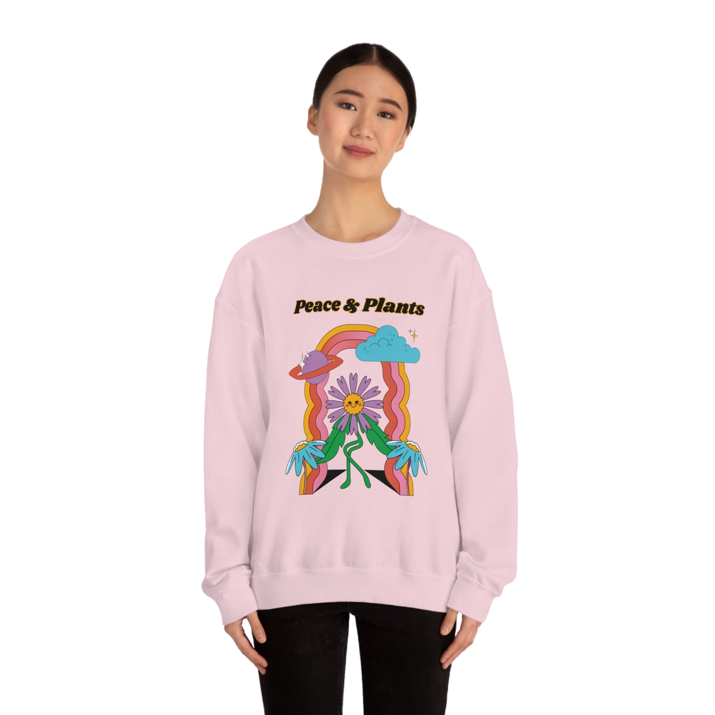 Peace & Plants Unisex Crewneck