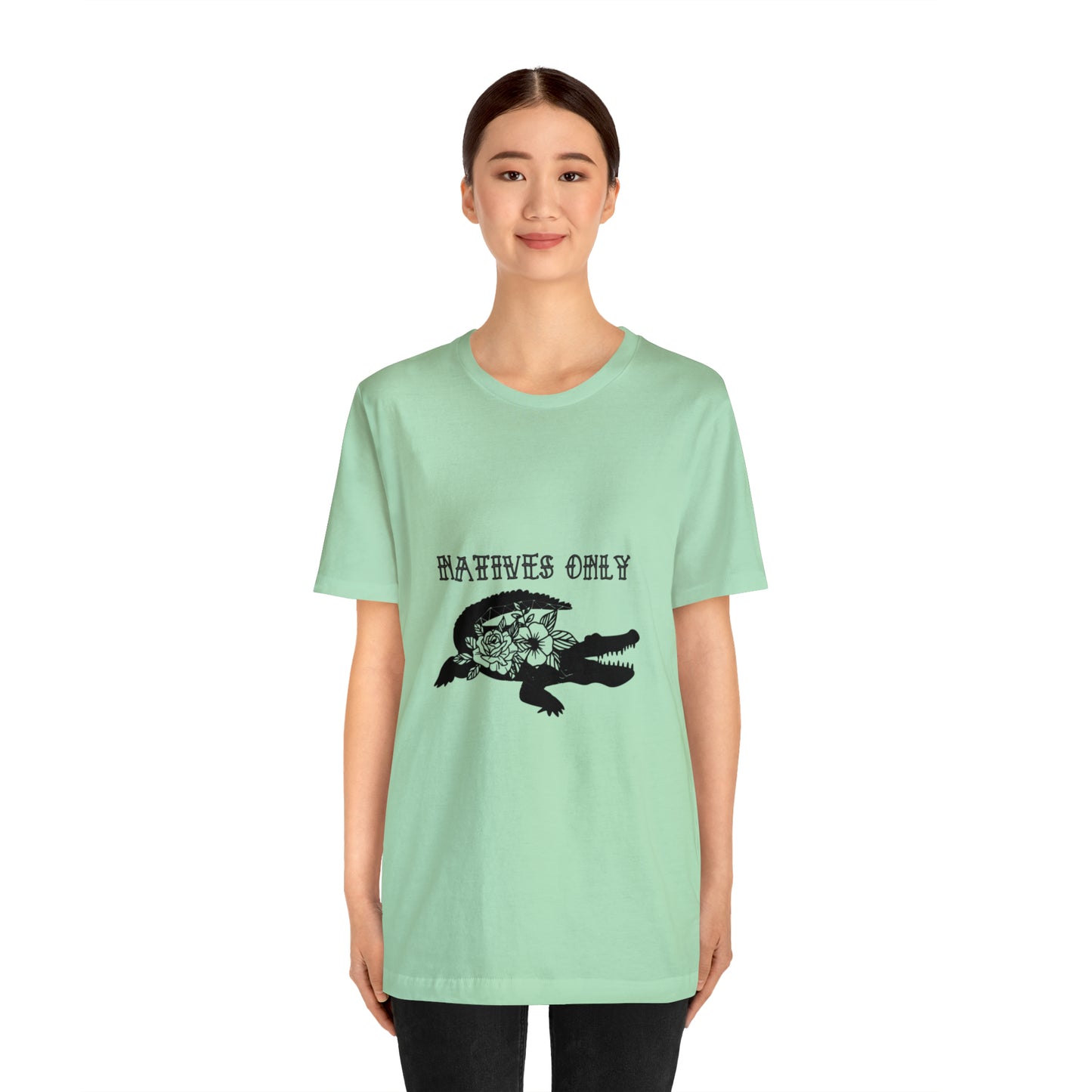 Natives Only Alligator Unisex Jersey Tee