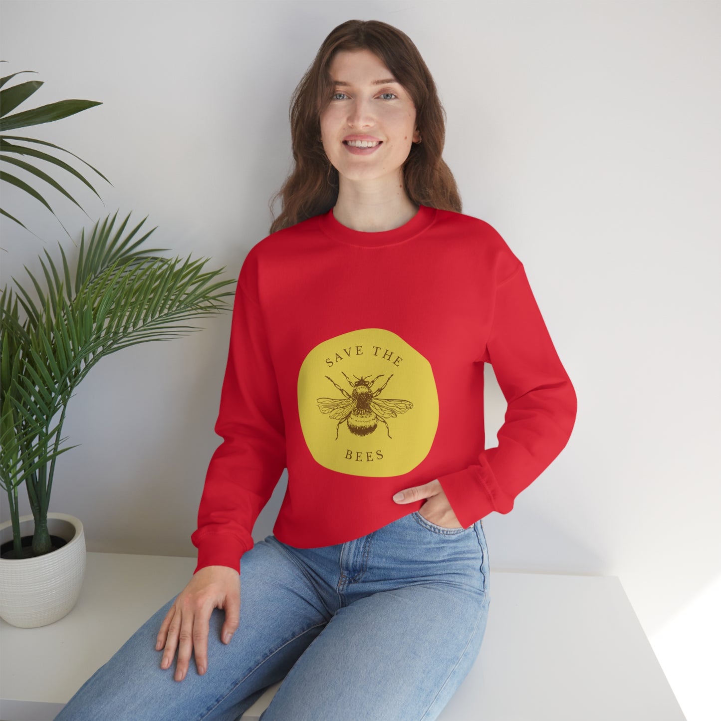 Save The Bees Unisex Crewneck