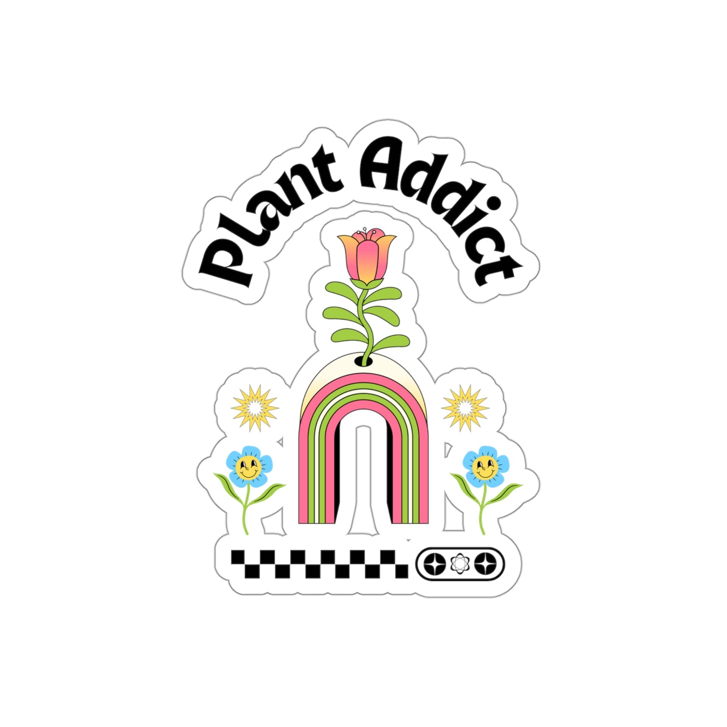 Plant Addict Stickers