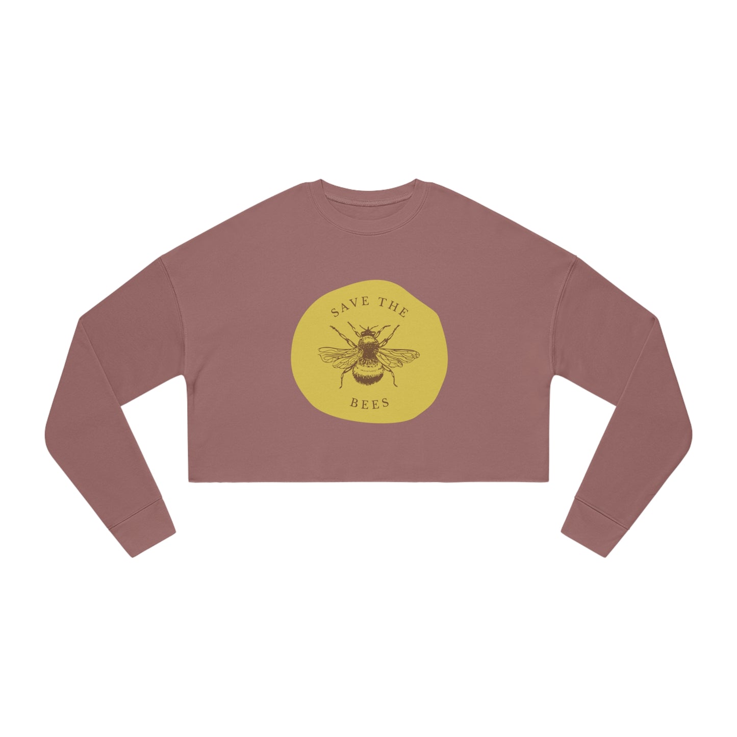 Save The Bees Women's Cropped Sweatshirt