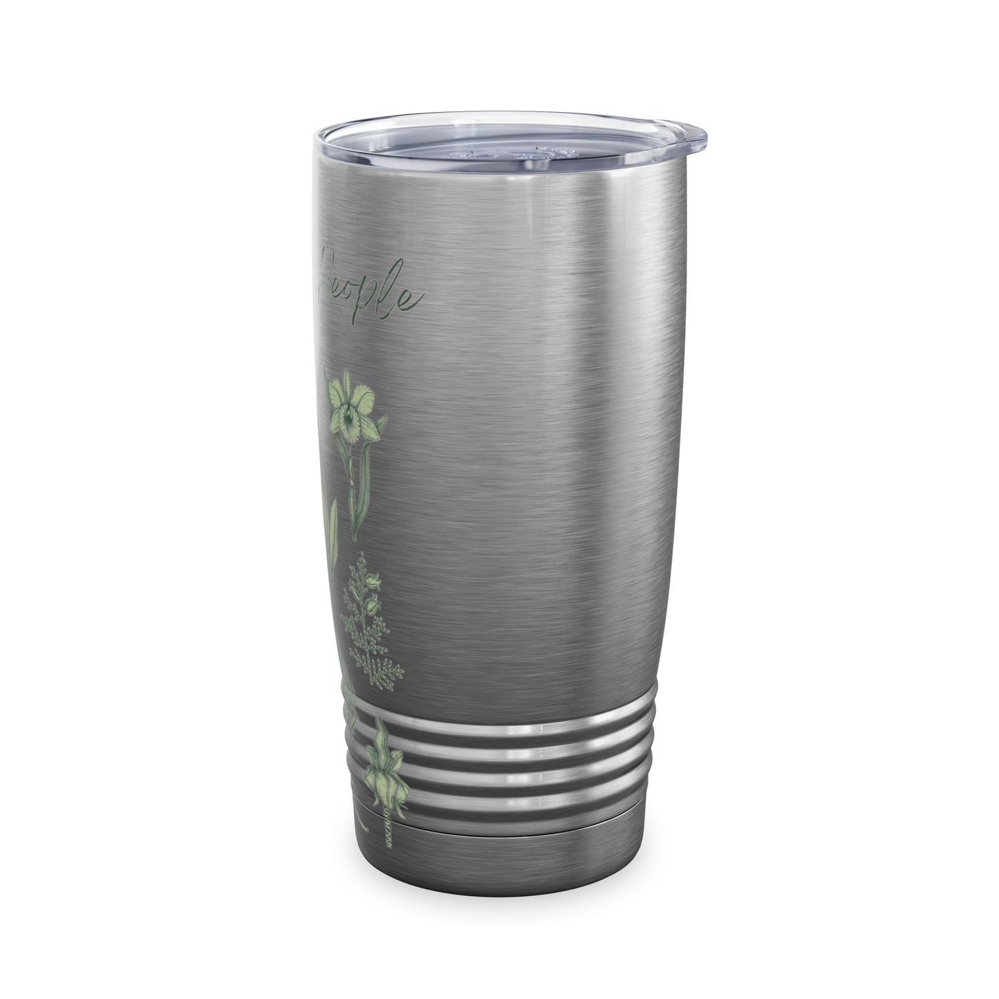 Plants Over People Ringneck Tumbler, 20oz