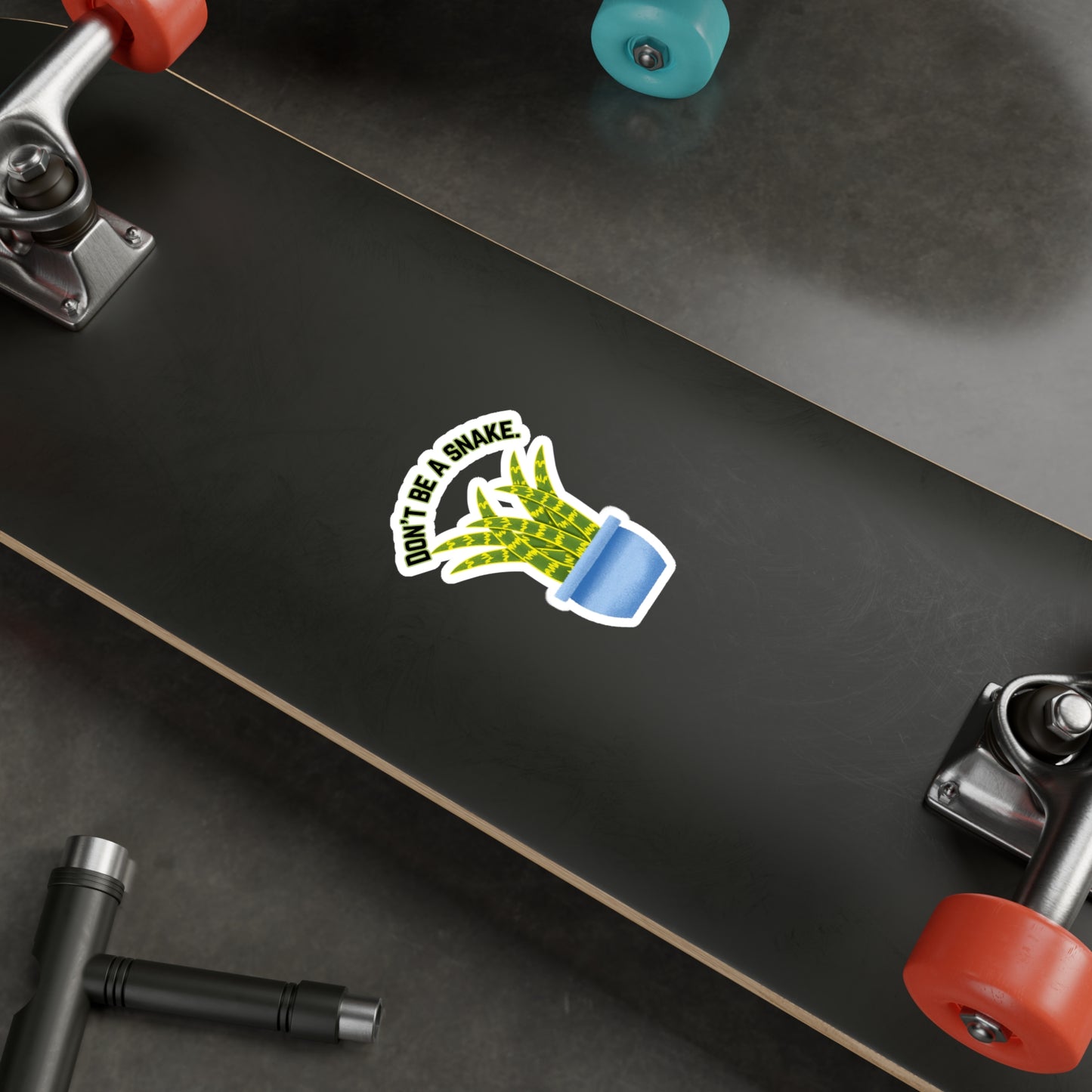 Don't Be A Snake Vinyl Decals