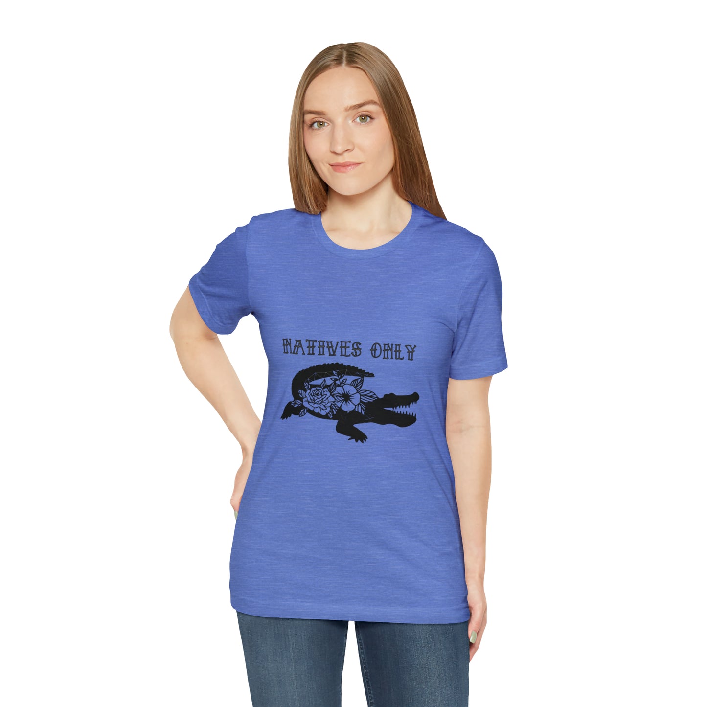 Natives Only Alligator Unisex Jersey Tee