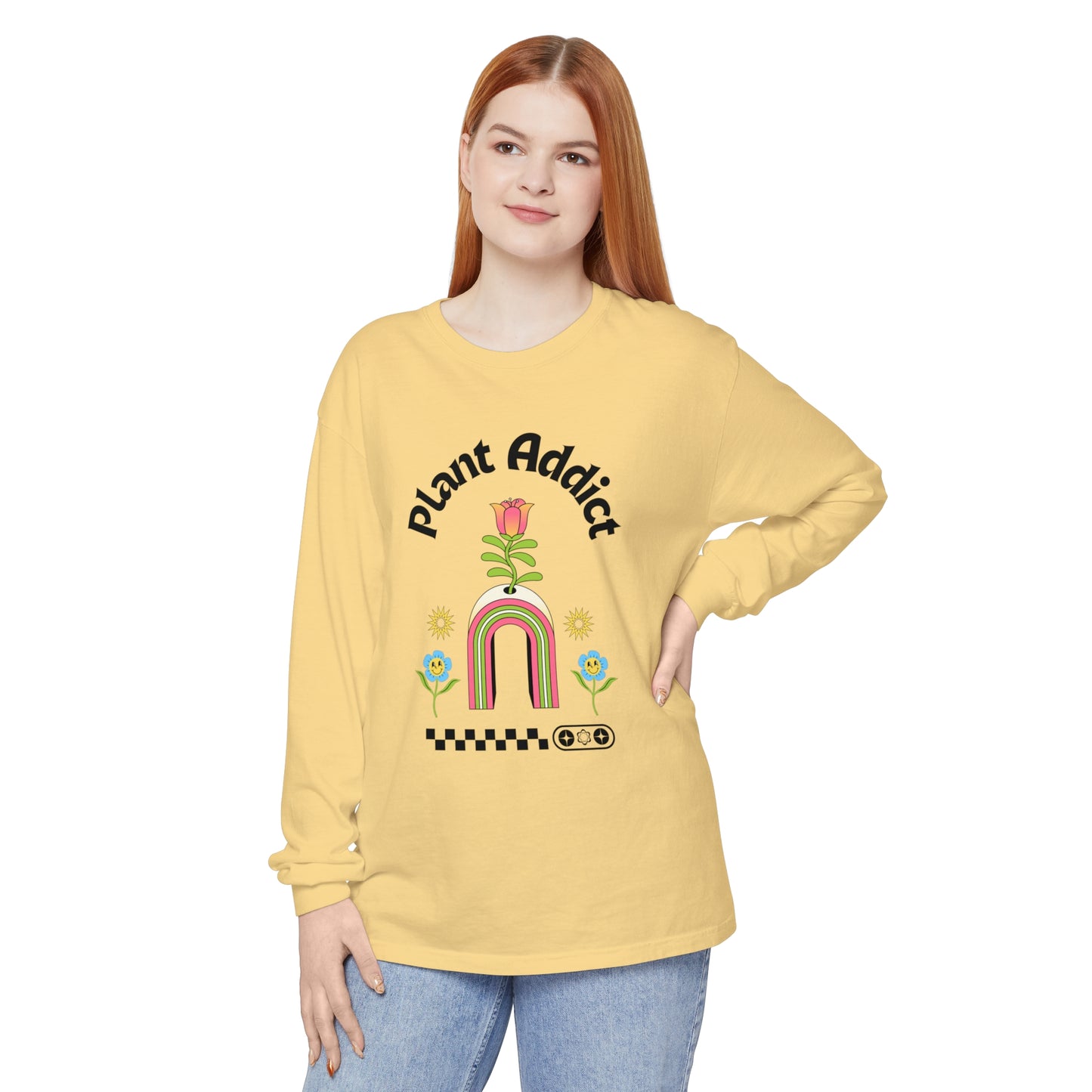 Plant Addict Garment-dyed Long Sleeve