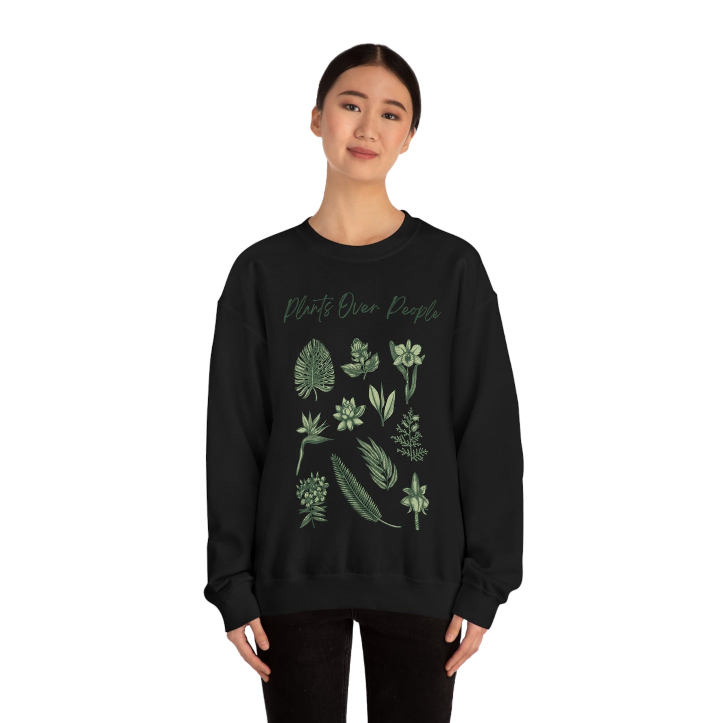 Plants Over People Unisex Crewneck