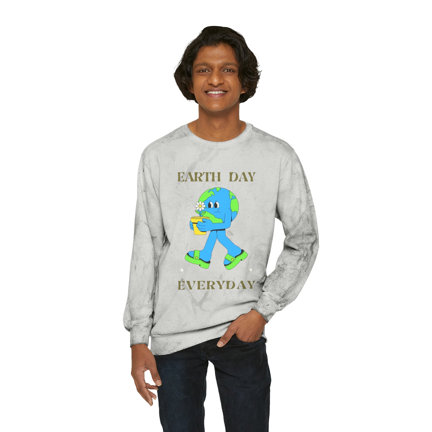 Earth Day Everyday Unisex Color Blast Crewneck