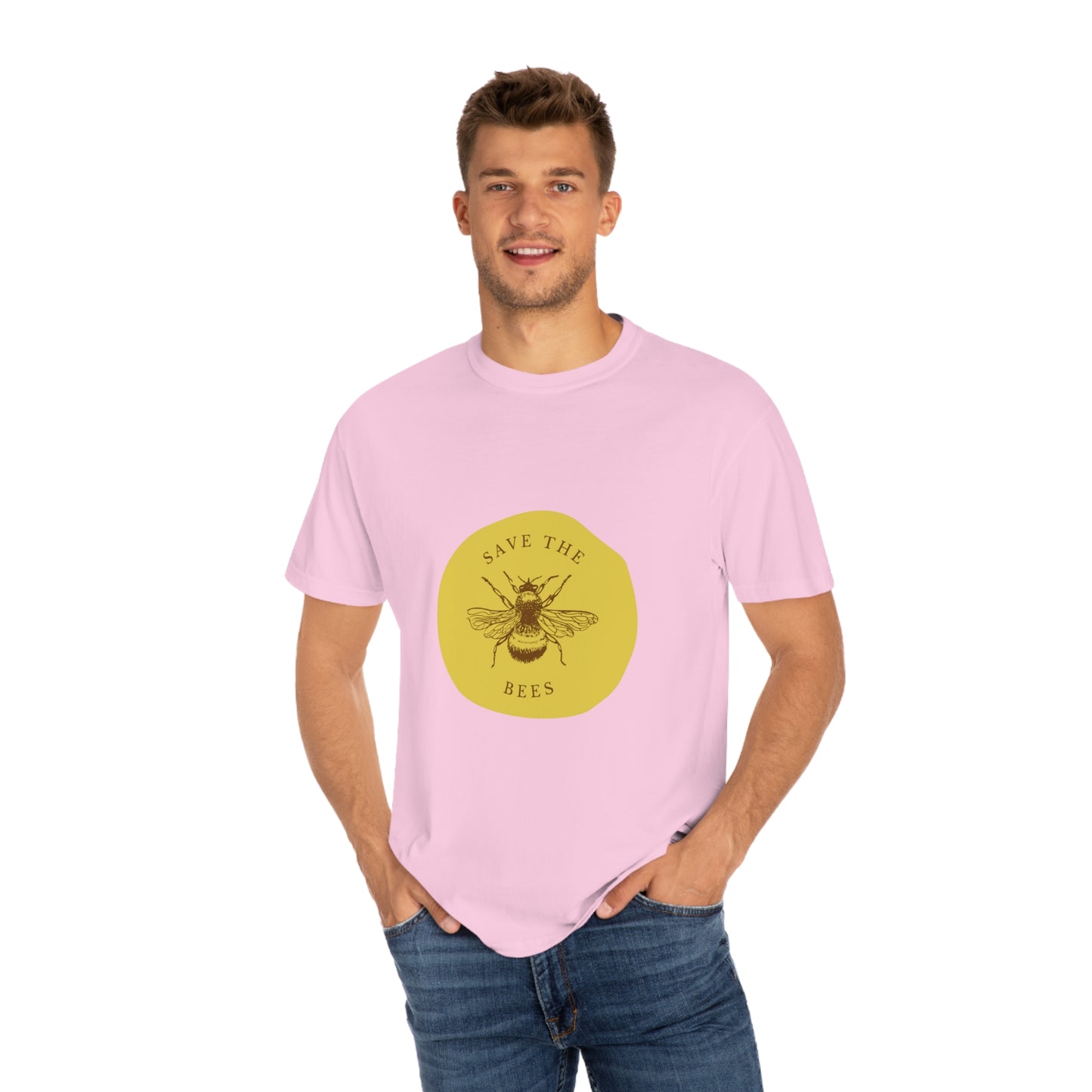 Save The Bees Unisex Garment-Dyed T-shirt