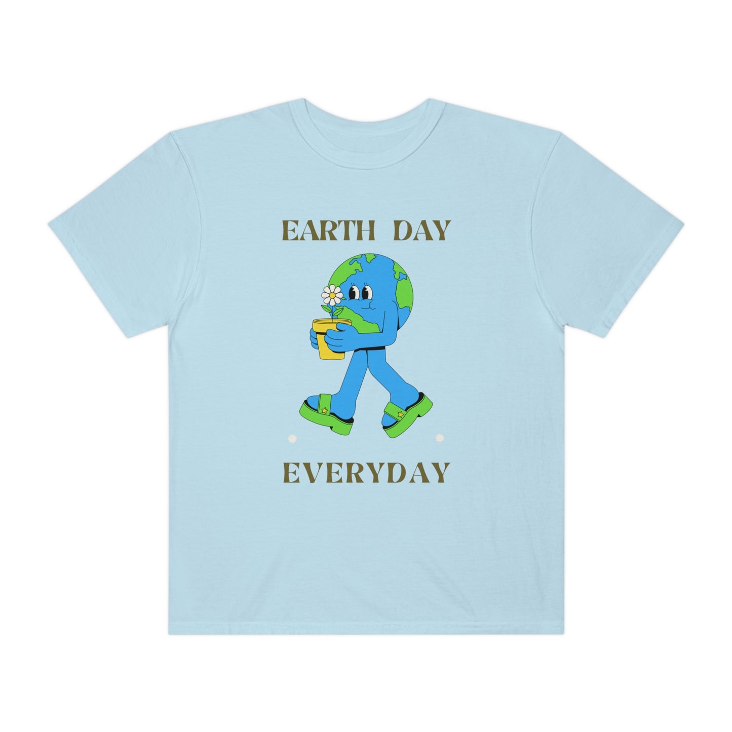 Earth Day Everyday Unisex Garment-Dyed T-shirt