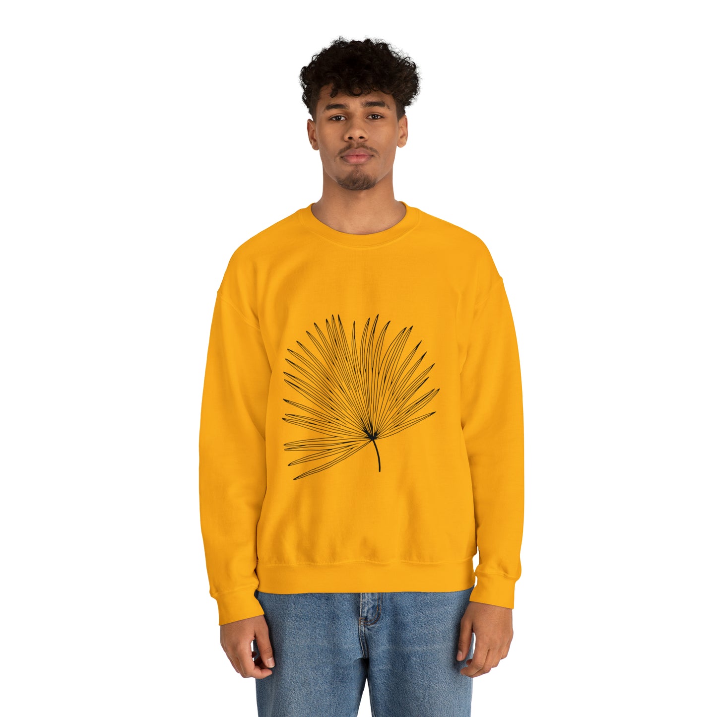 Palm Leaf Unisex Crewneck Sweatshirt