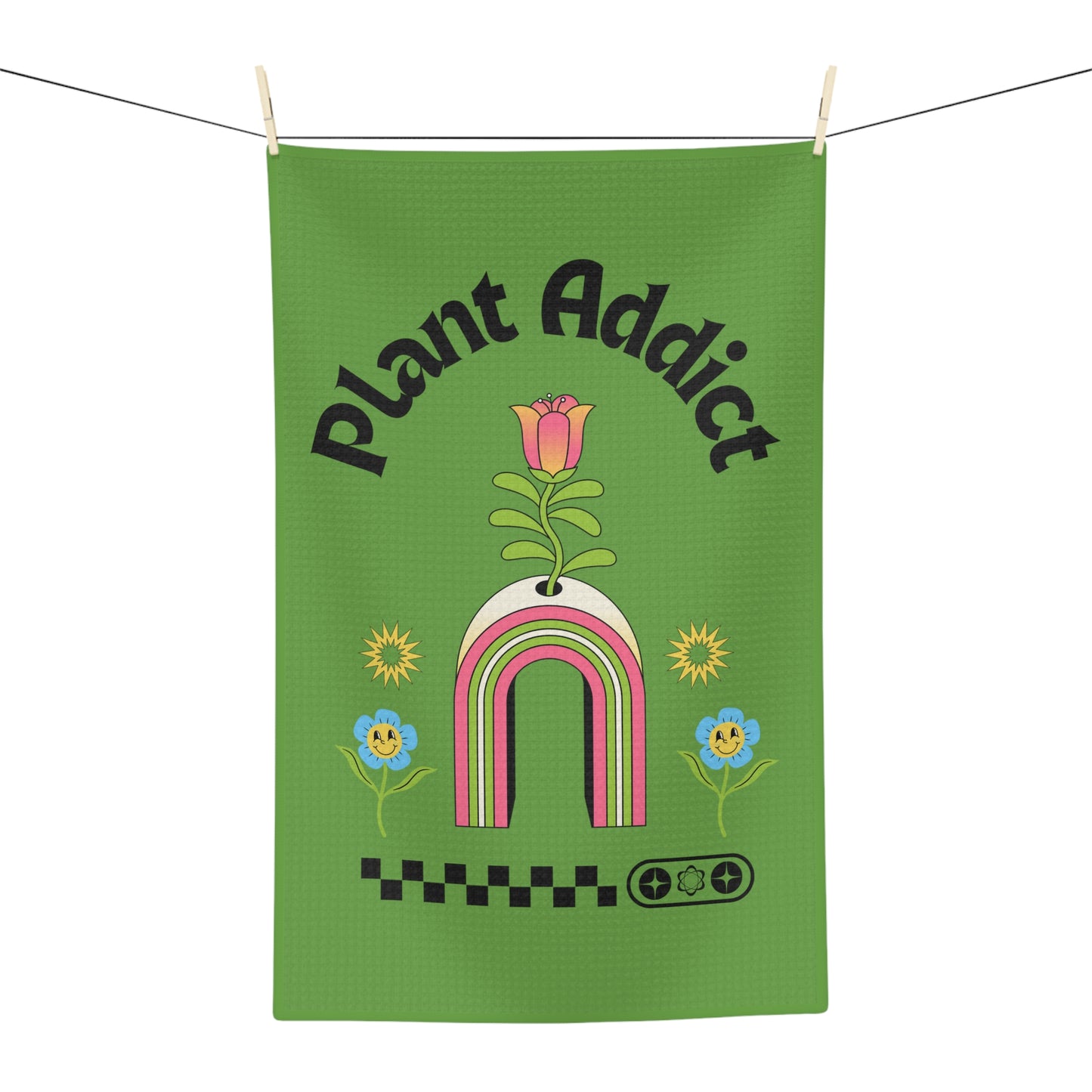 Plant Addict Soft Tea Towel