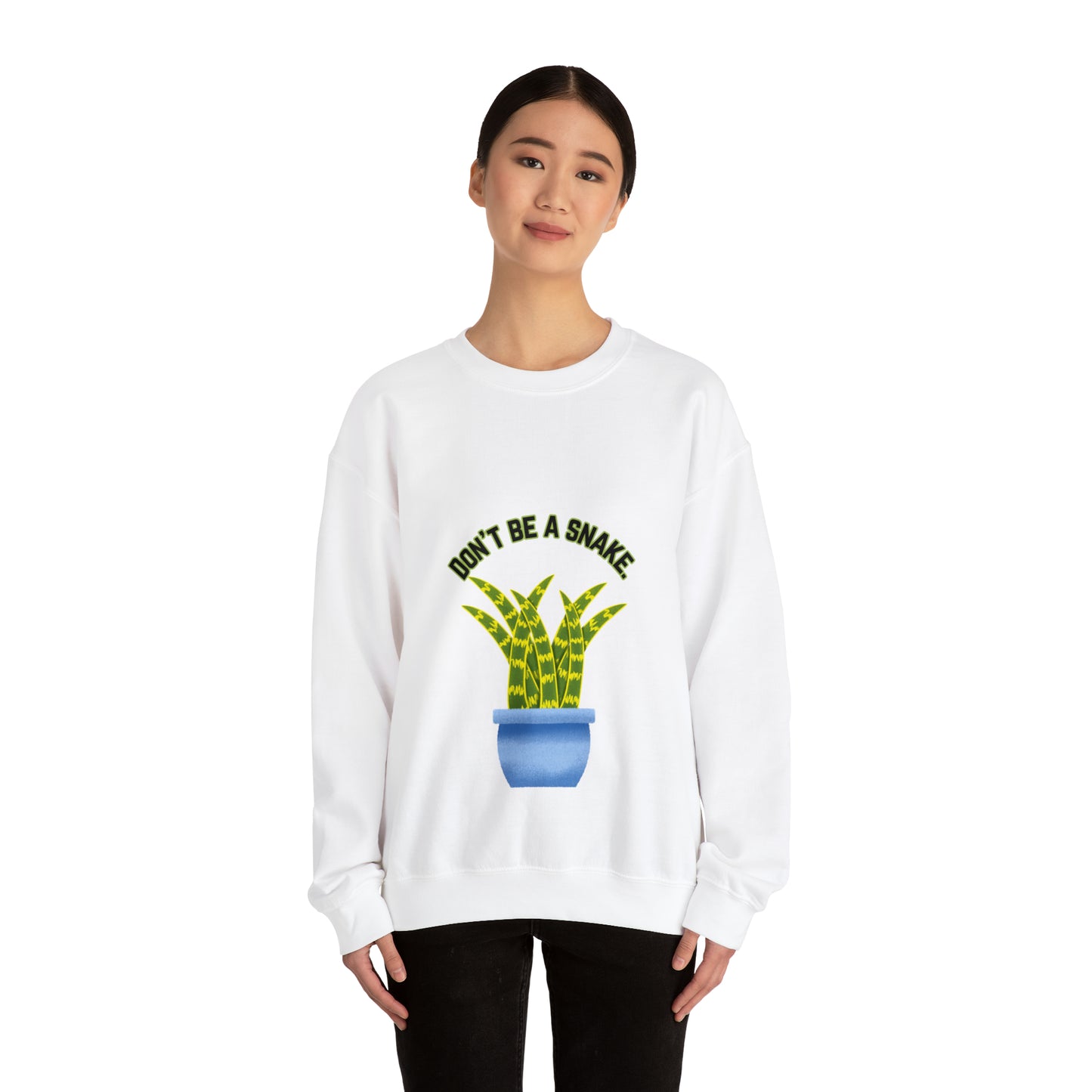 Don't Be A Snake Unisex Crewneck Sweatshirt