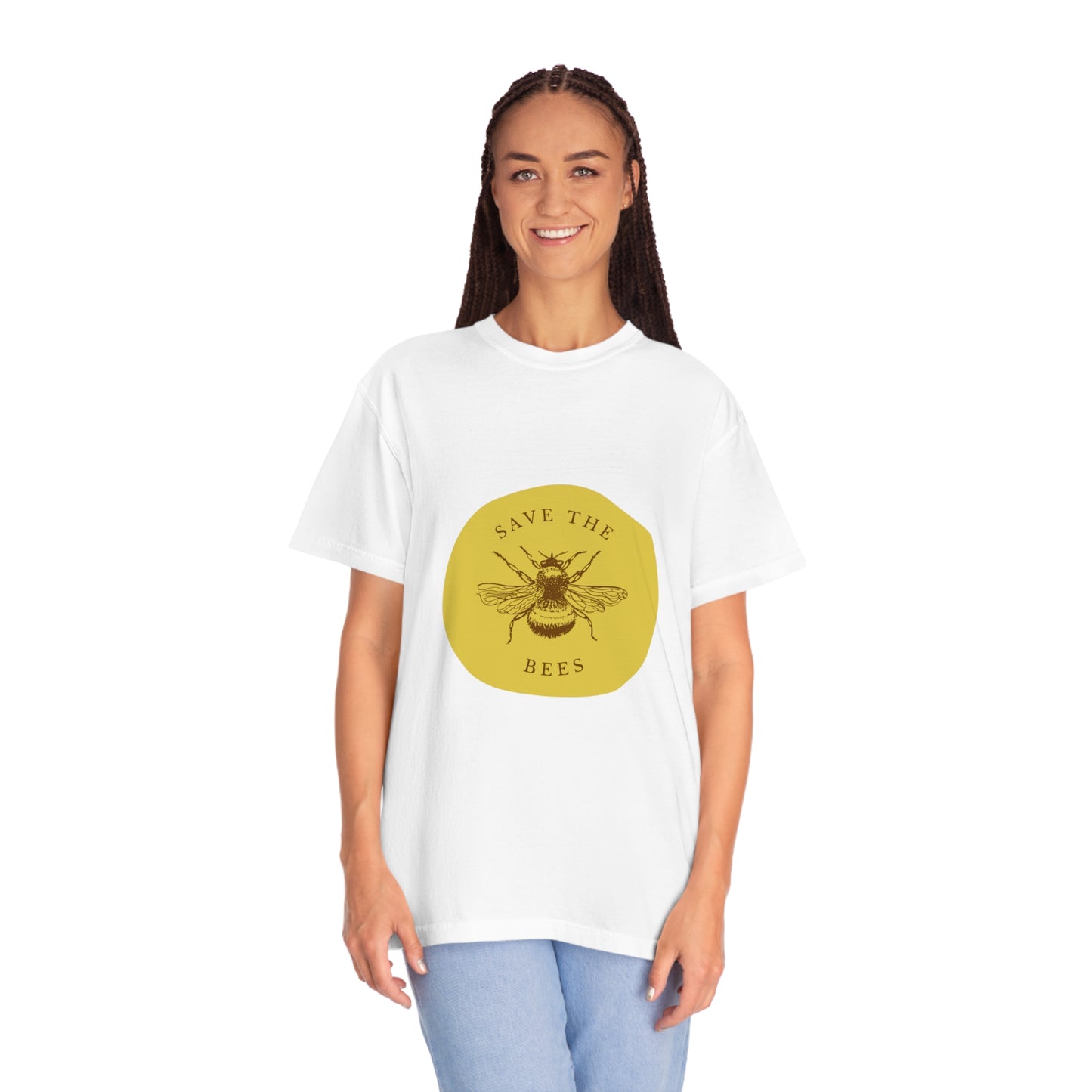 Save The Bees Unisex Garment-Dyed T-shirt