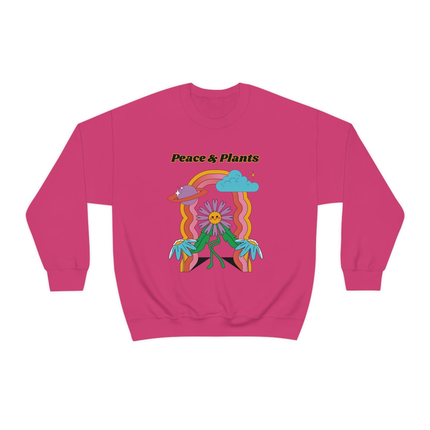 Peace & Plants Unisex Crewneck
