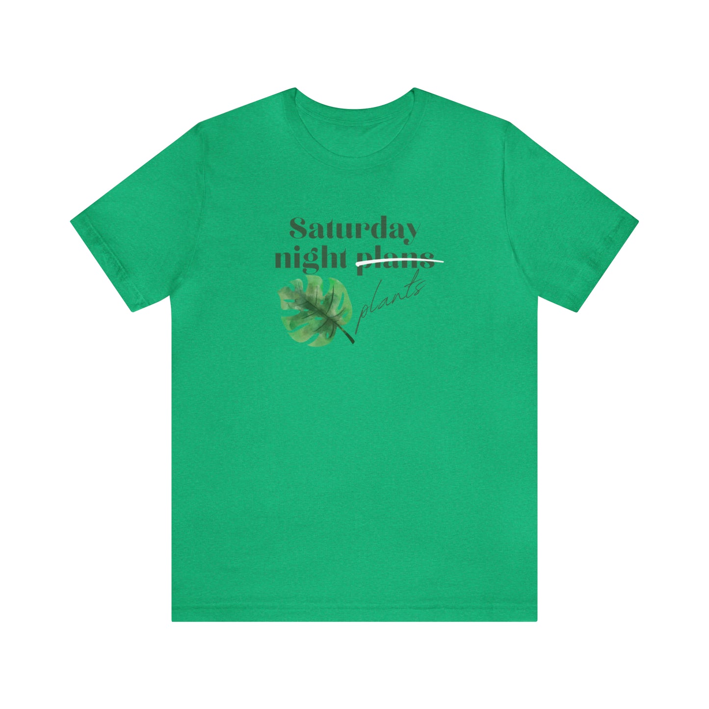 Saturday Night Plants Unisex Jersey Short Sleeve