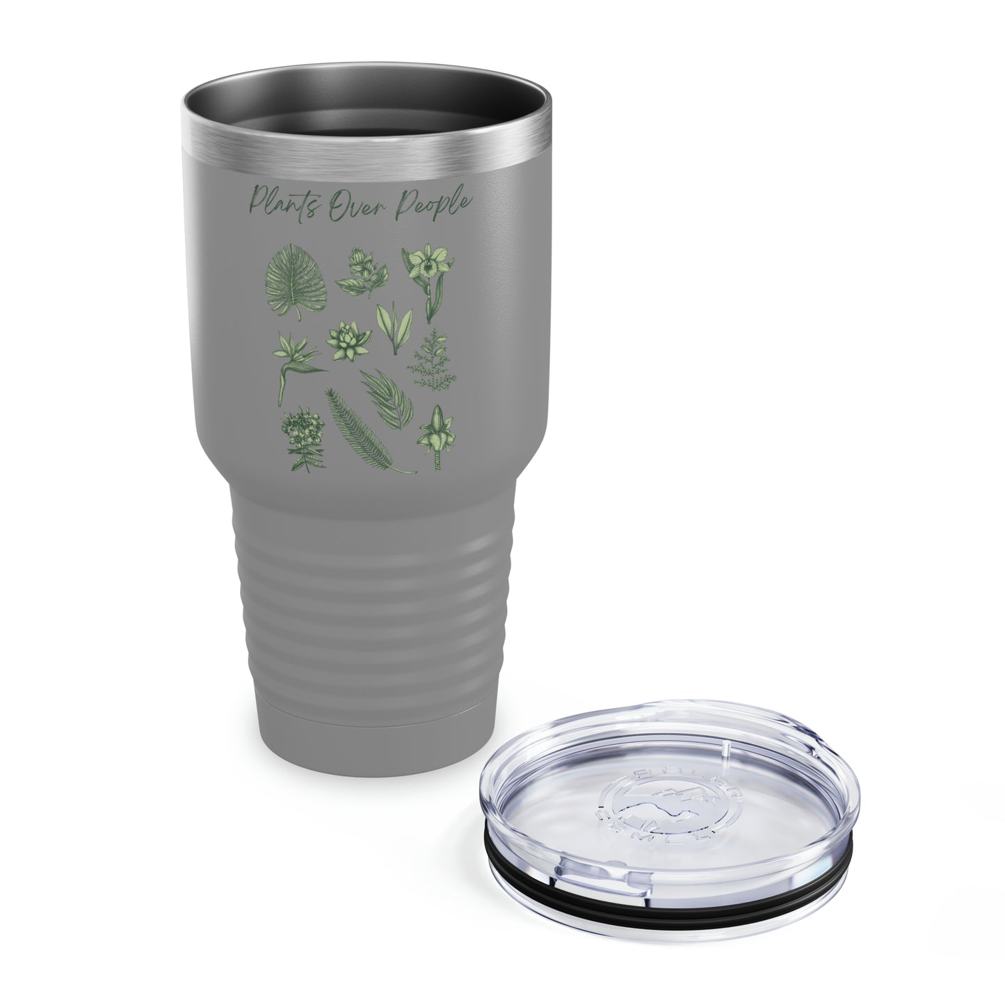 Plants Over People Ringneck Tumbler, 30oz
