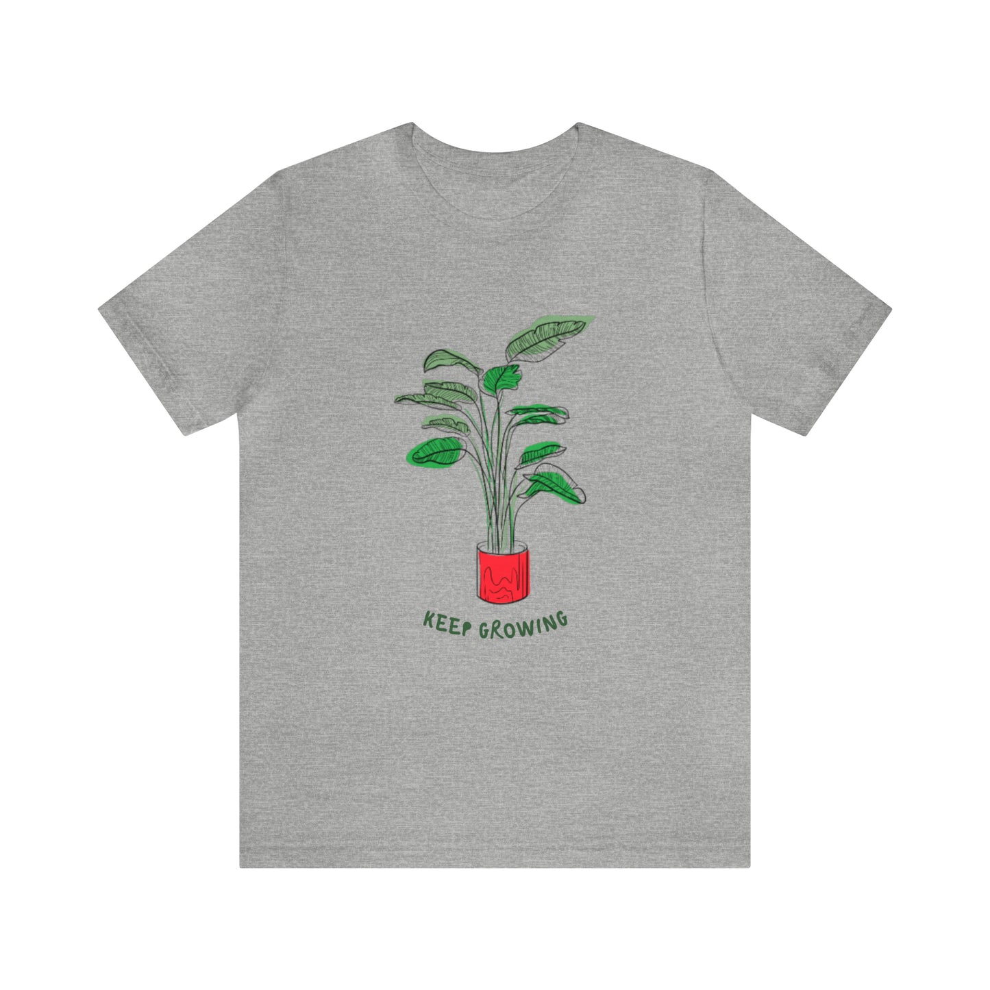 Keep Growing Unisex Jersey Short Sleeve