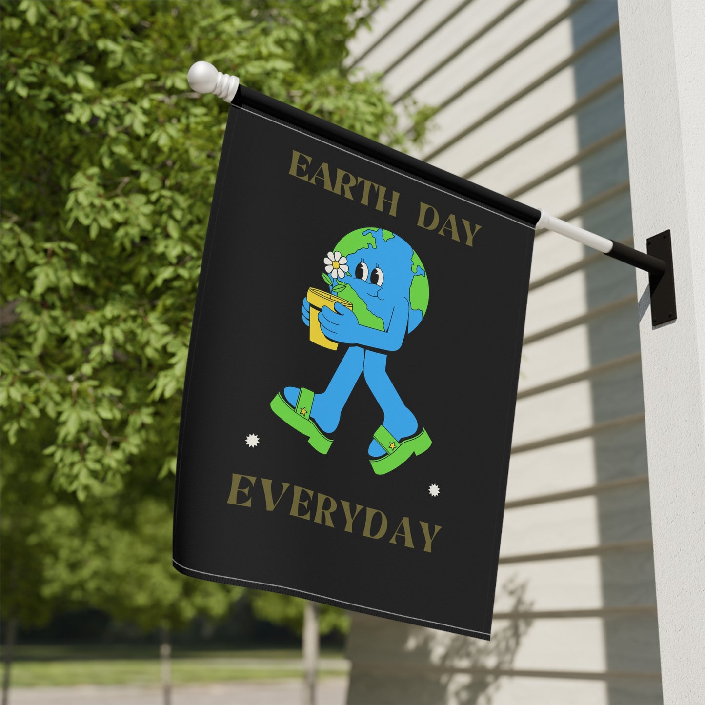 Earth Day Everyday Garden & House Banner