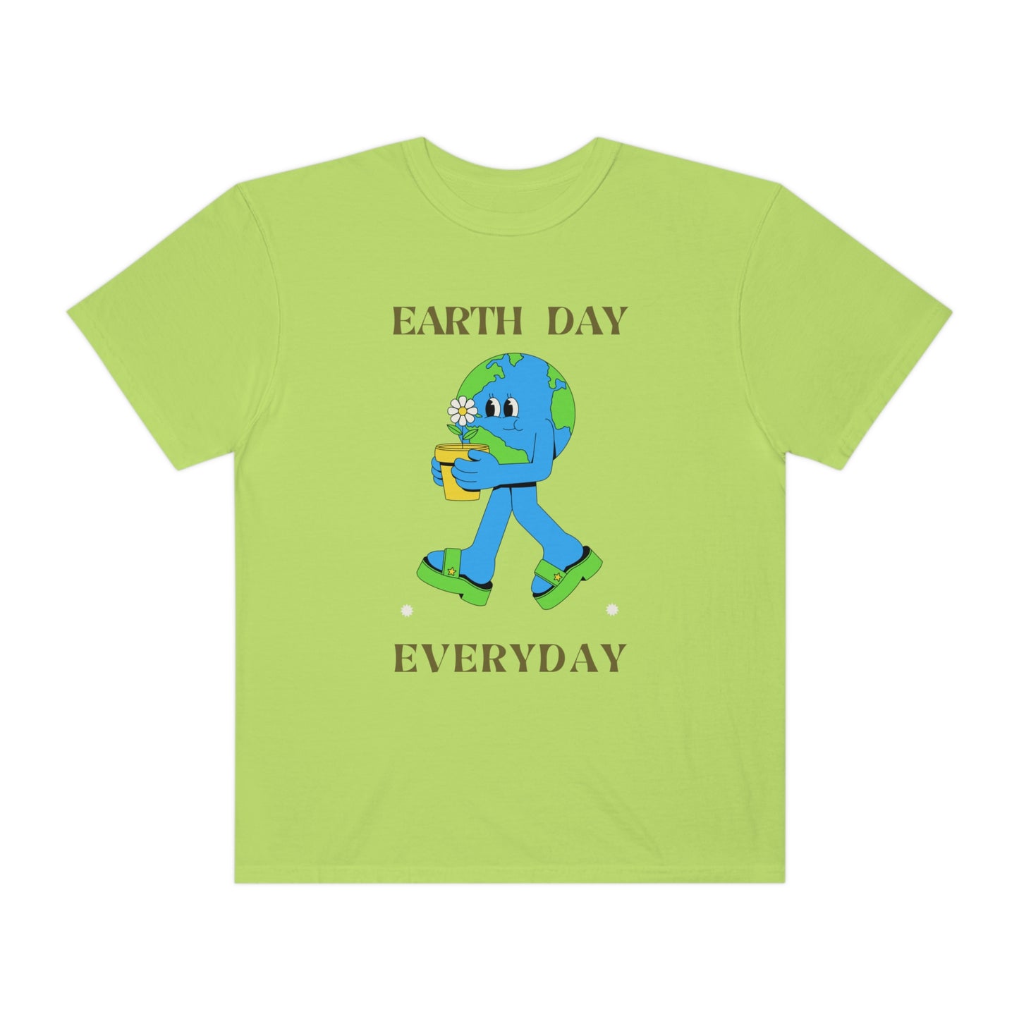 Earth Day Everyday Unisex Garment-Dyed T-shirt