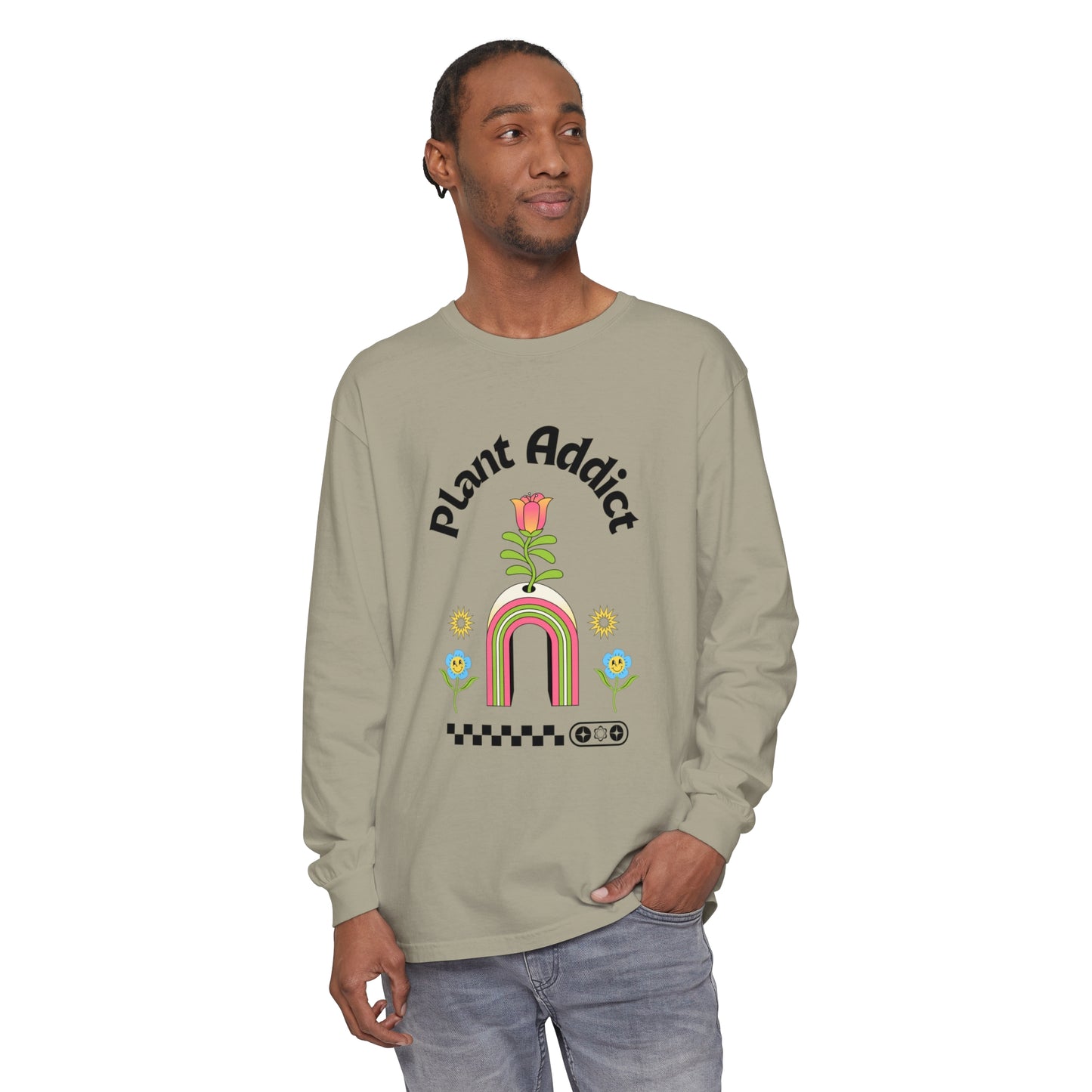 Plant Addict Garment-dyed Long Sleeve