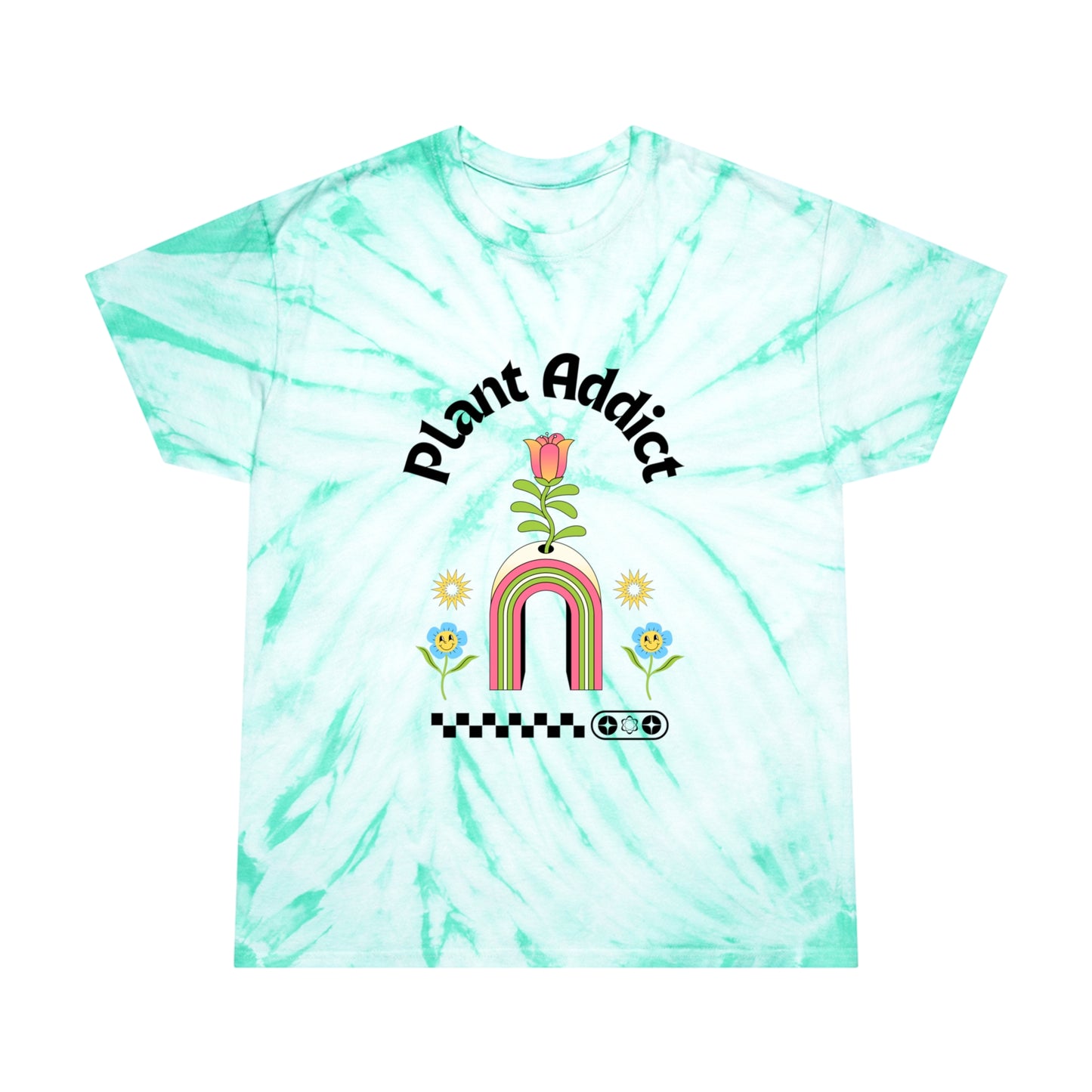 Plant Addict Tie-Dye Tee, Cyclone