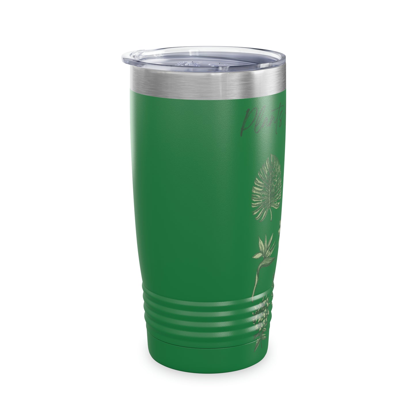 Plants Over People Ringneck Tumbler, 20oz