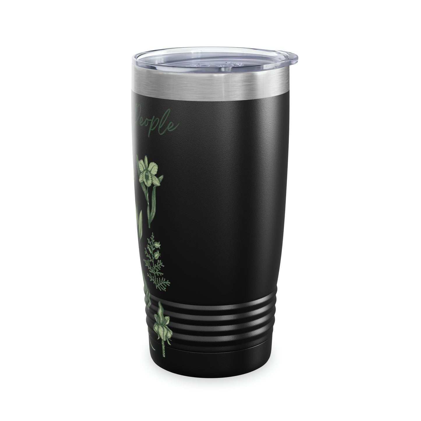 Plants Over People Ringneck Tumbler, 20oz