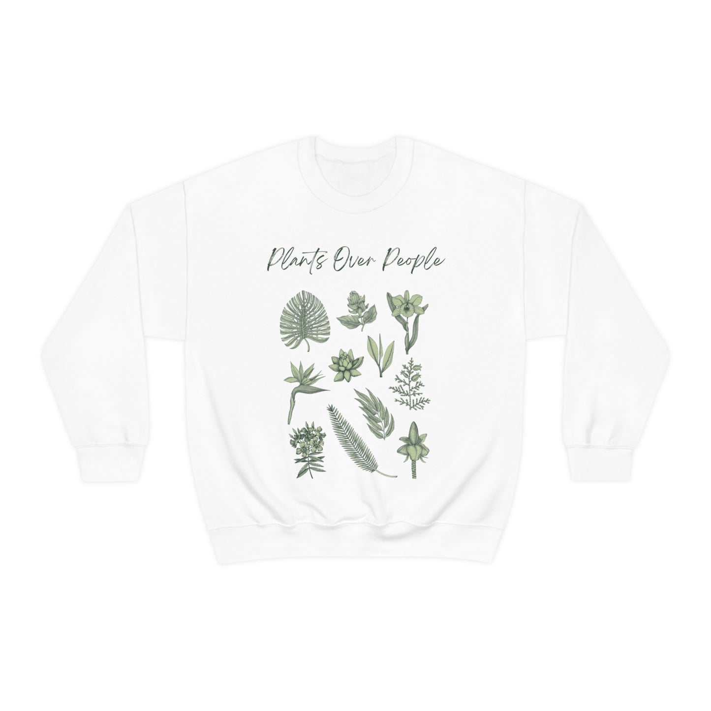 Plants Over People Unisex Crewneck