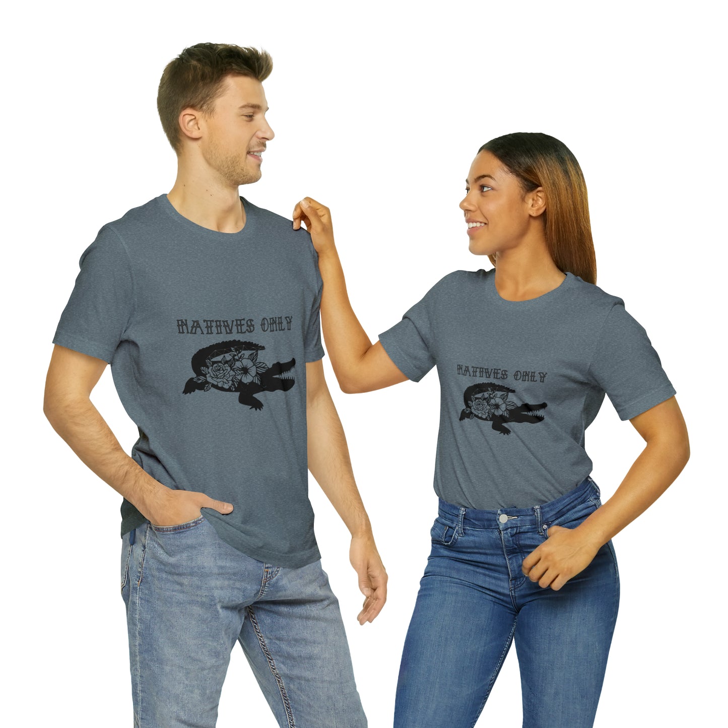 Natives Only Alligator Unisex Jersey Tee