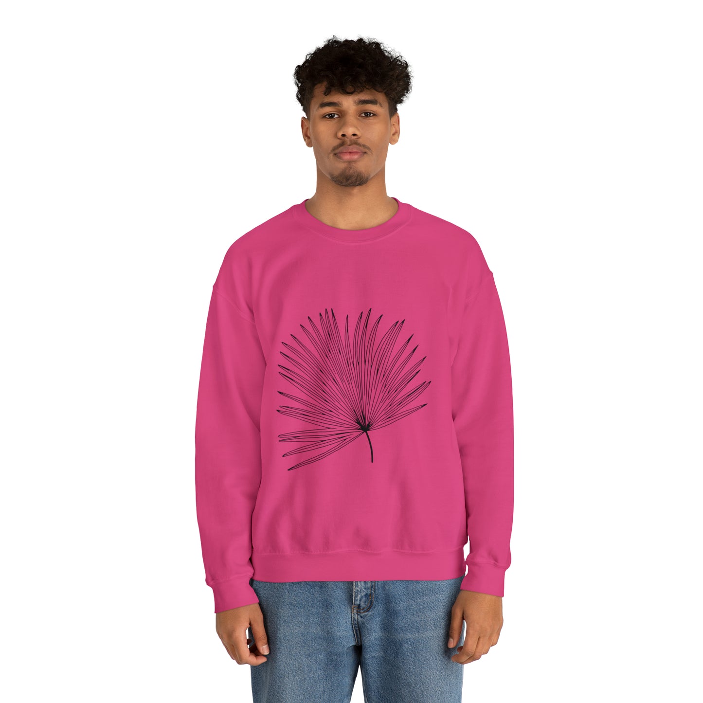 Palm Leaf Unisex Crewneck Sweatshirt