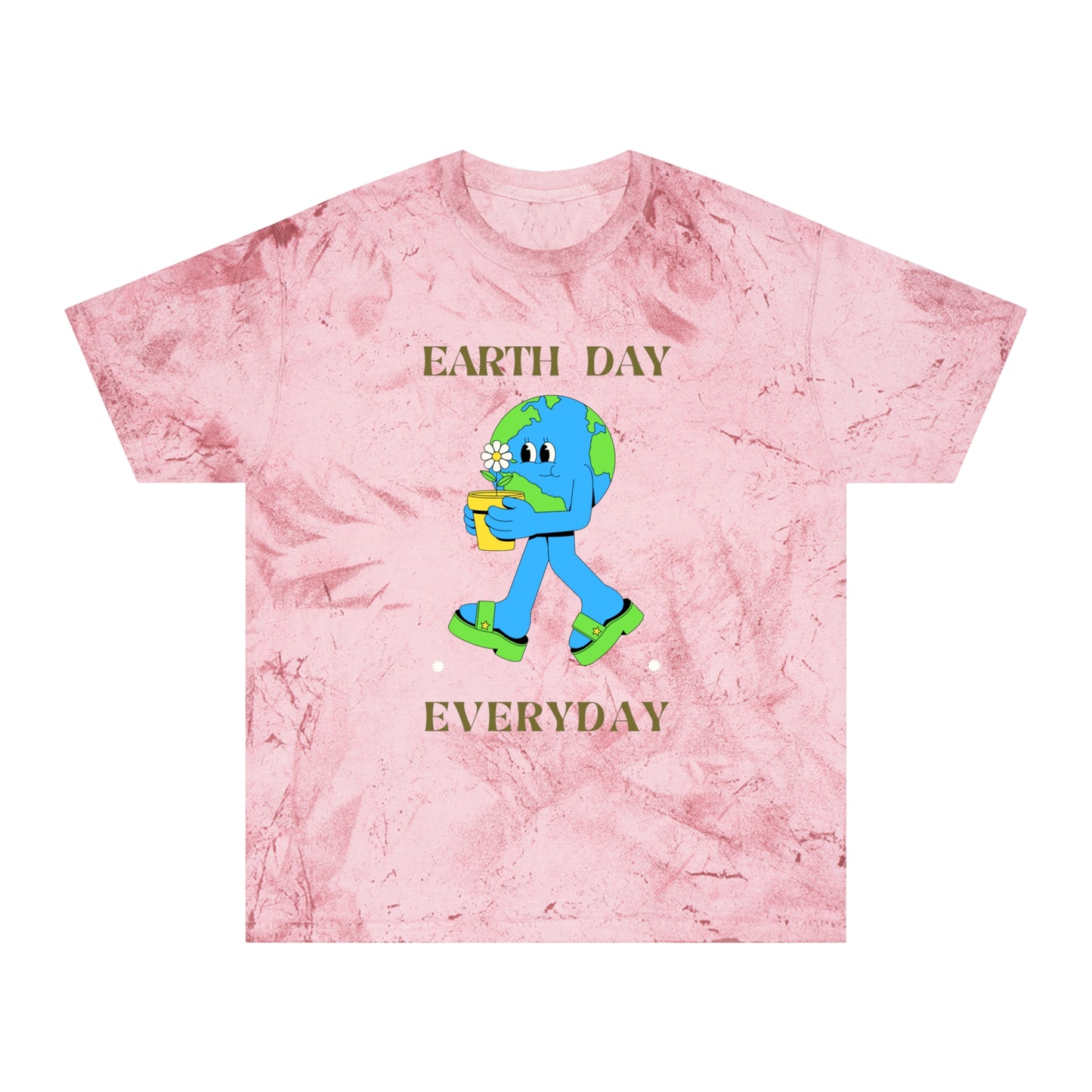Earth Day Everyday Unisex Color Blast T-Shirt