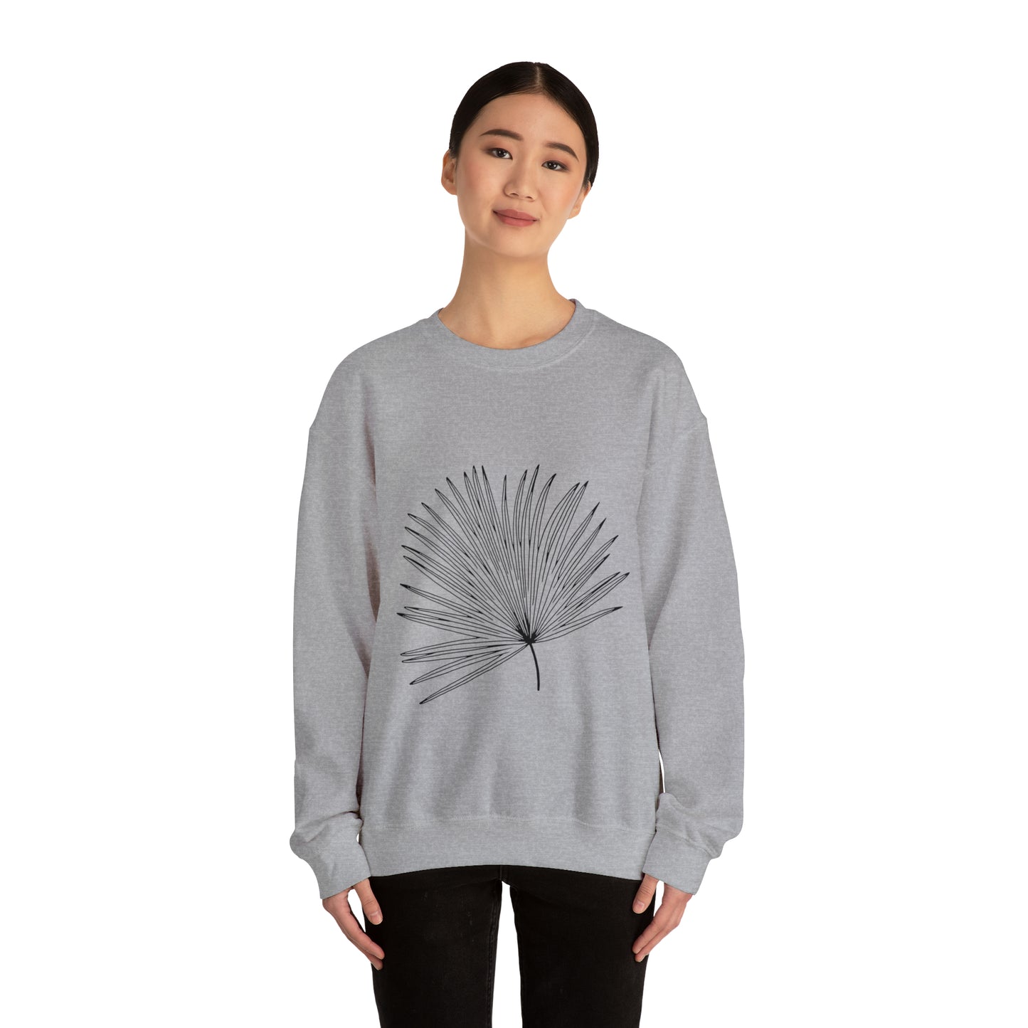 Palm Leaf Unisex Crewneck Sweatshirt