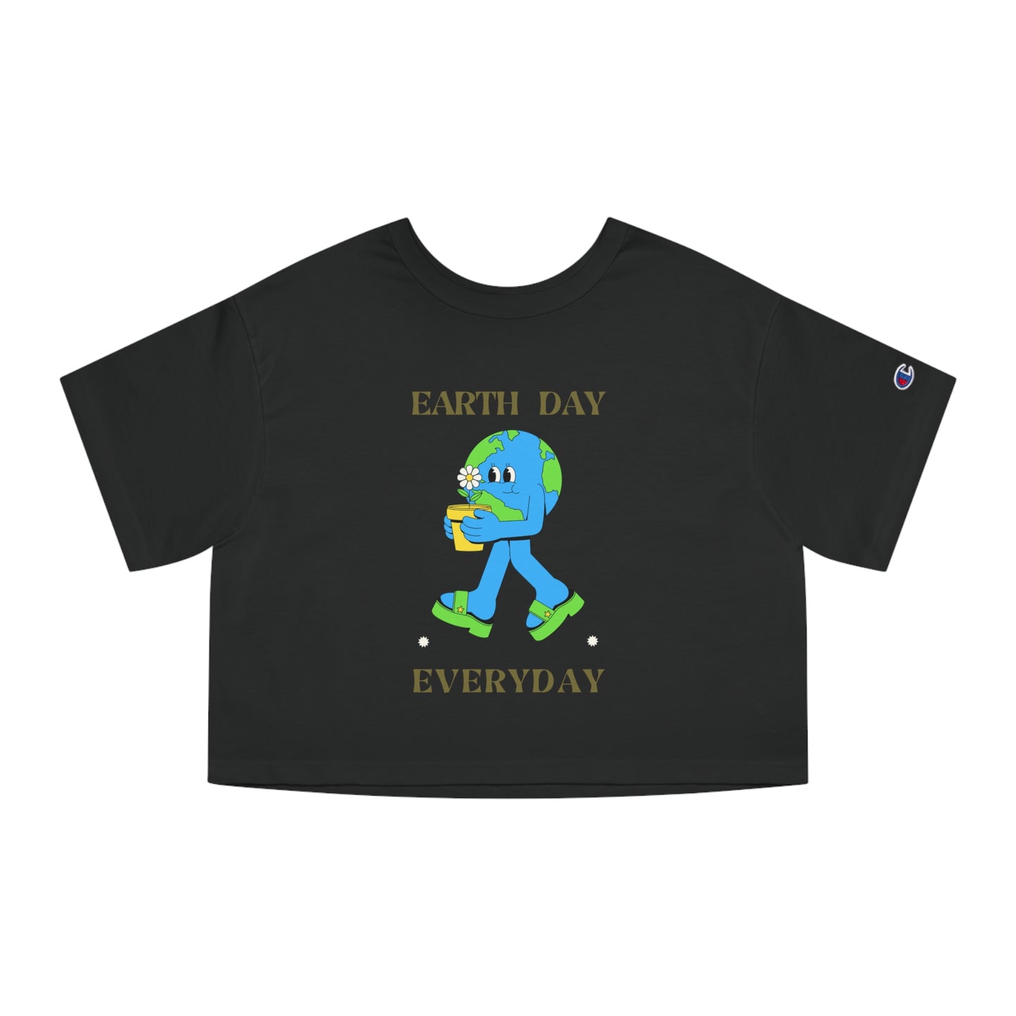 Earth Day Everyday Champion Women's Cropped T-Shirt