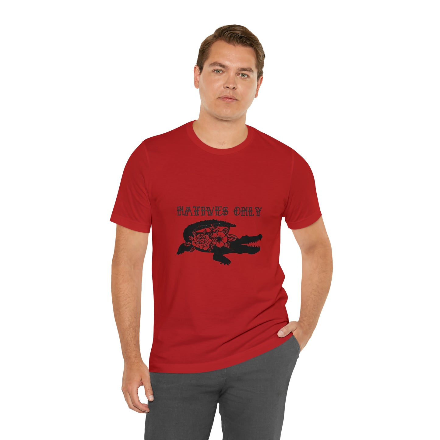 Natives Only Alligator Unisex Jersey Tee