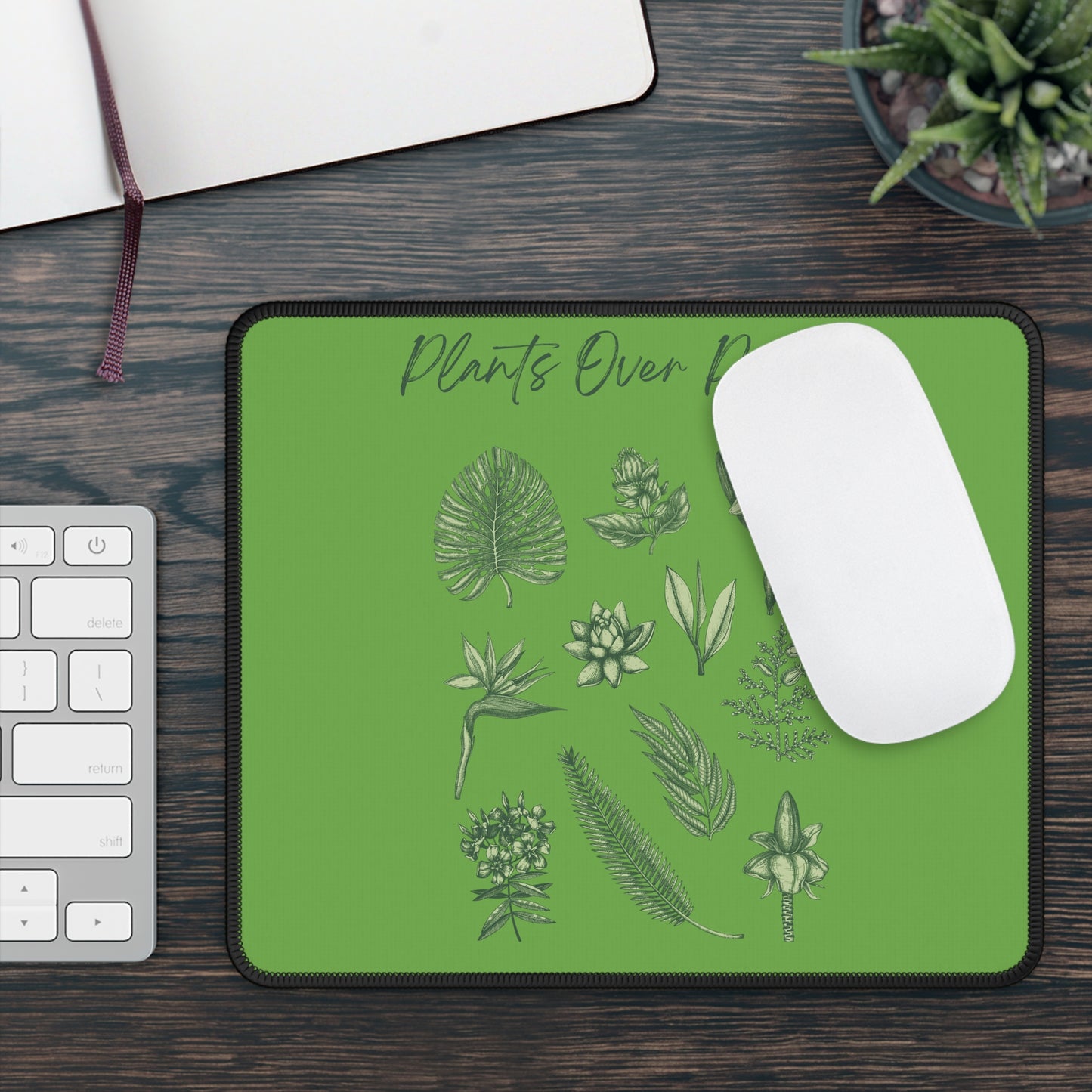 Plants Over People Mouse Pad