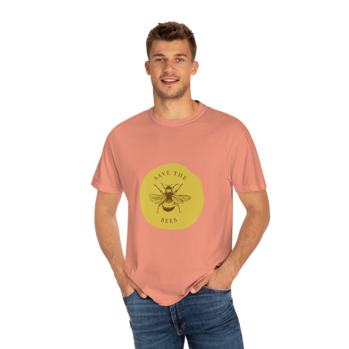 Save The Bees Unisex Garment-Dyed T-shirt