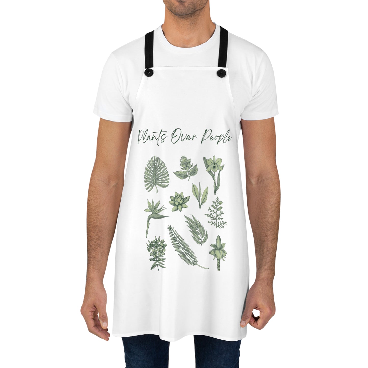 Plants Over People Apron