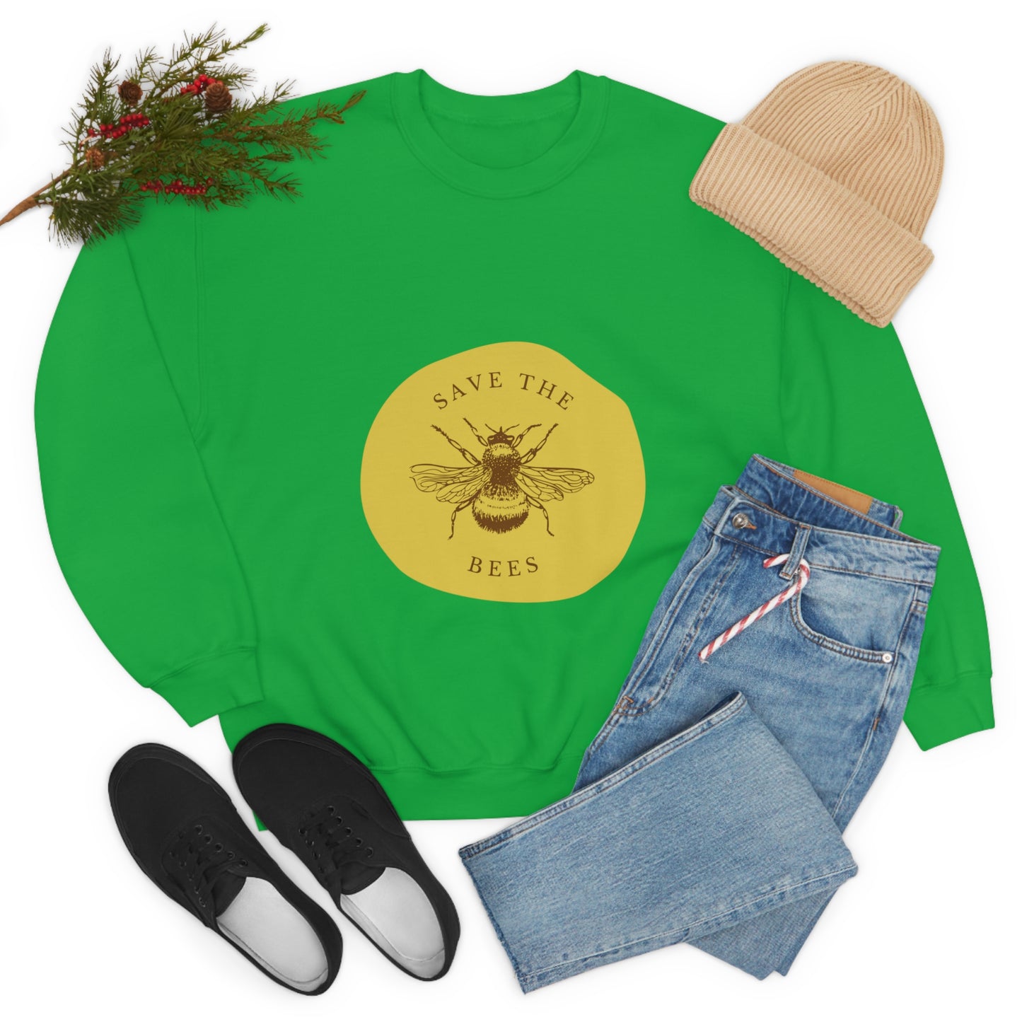 Save The Bees Unisex Crewneck